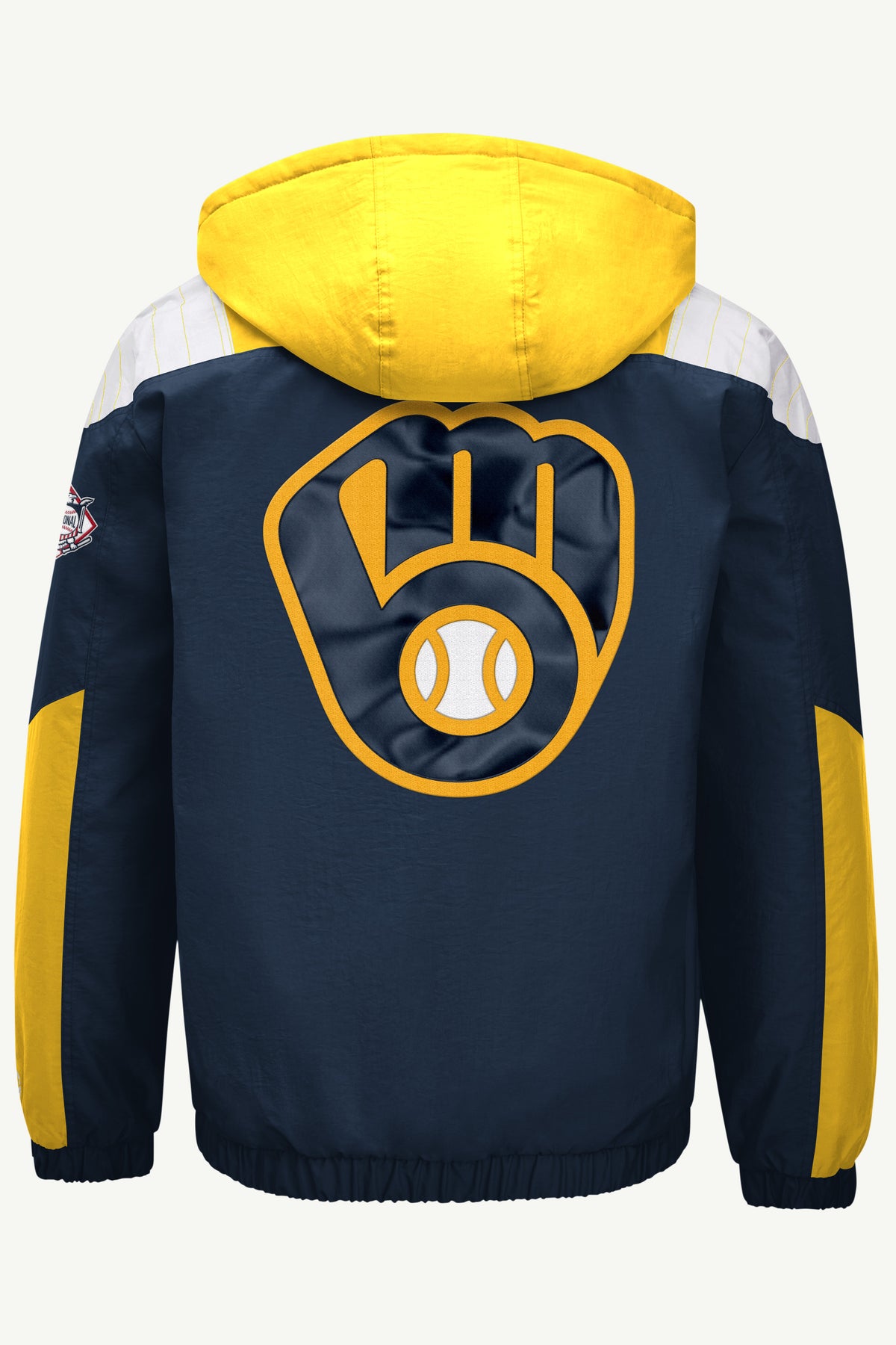 MENS MILWAUKEE BREWERS CLASSIC BREAKAWAY JACKET View 3