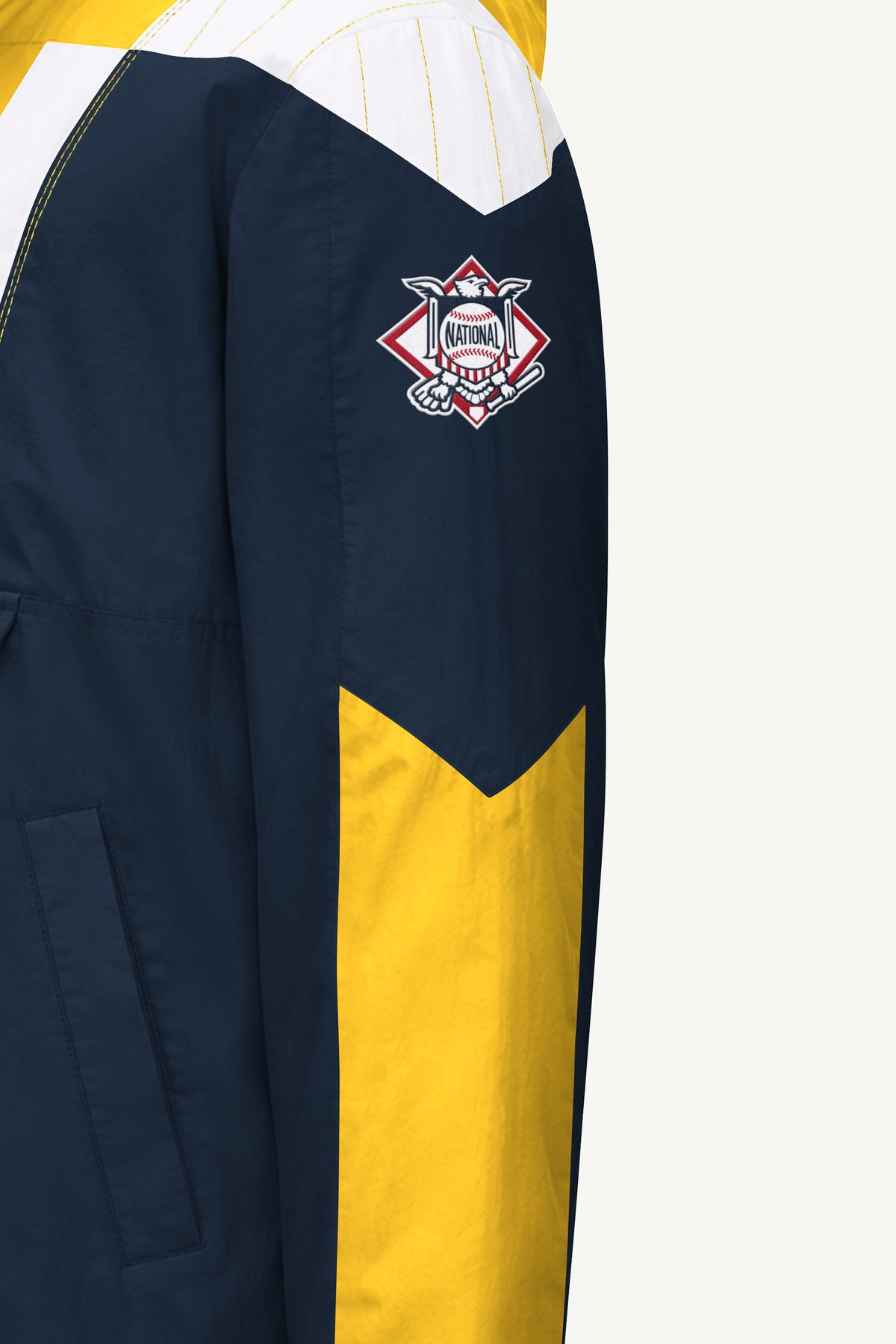 MENS MILWAUKEE BREWERS CLASSIC BREAKAWAY JACKET View 5