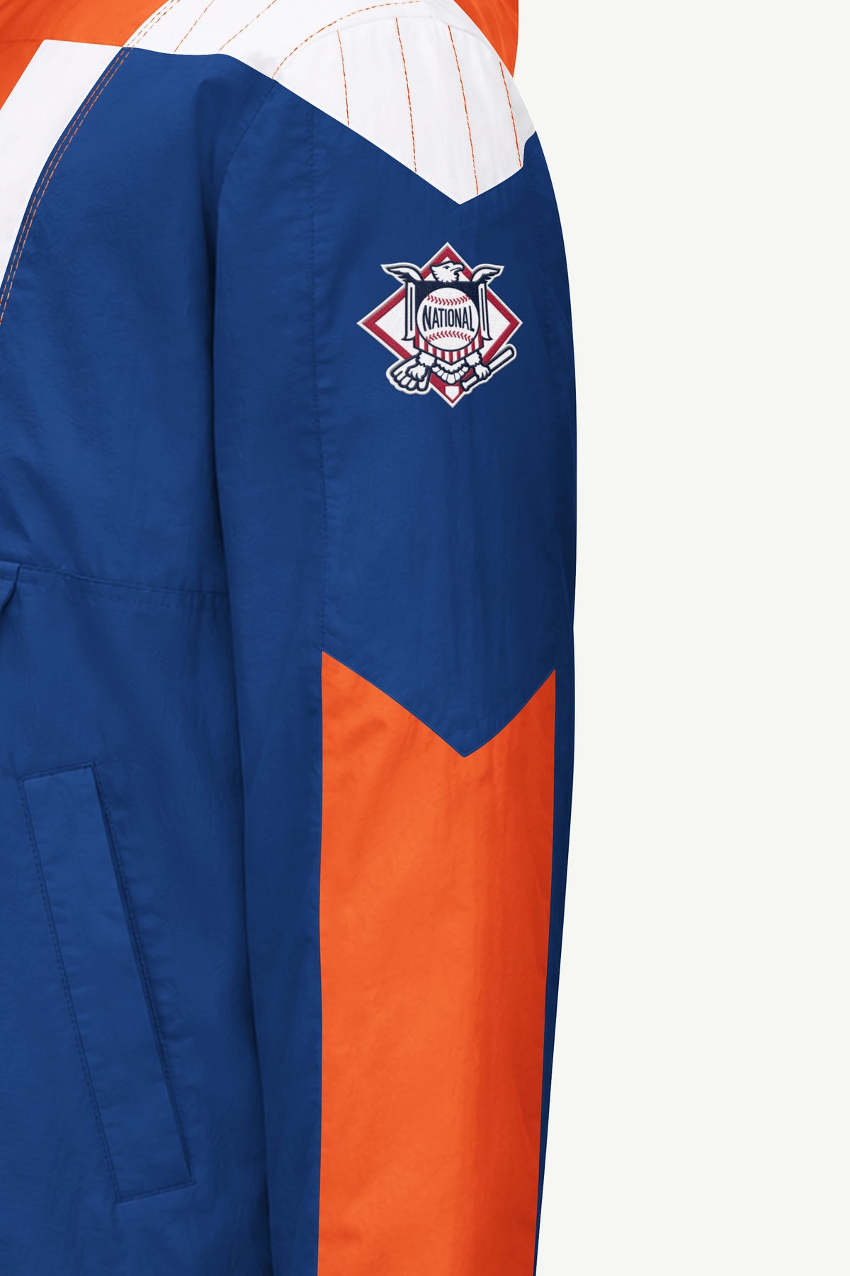 MENS NEW YORK METS CLASSIC BREAKAWAY JACKET View 5