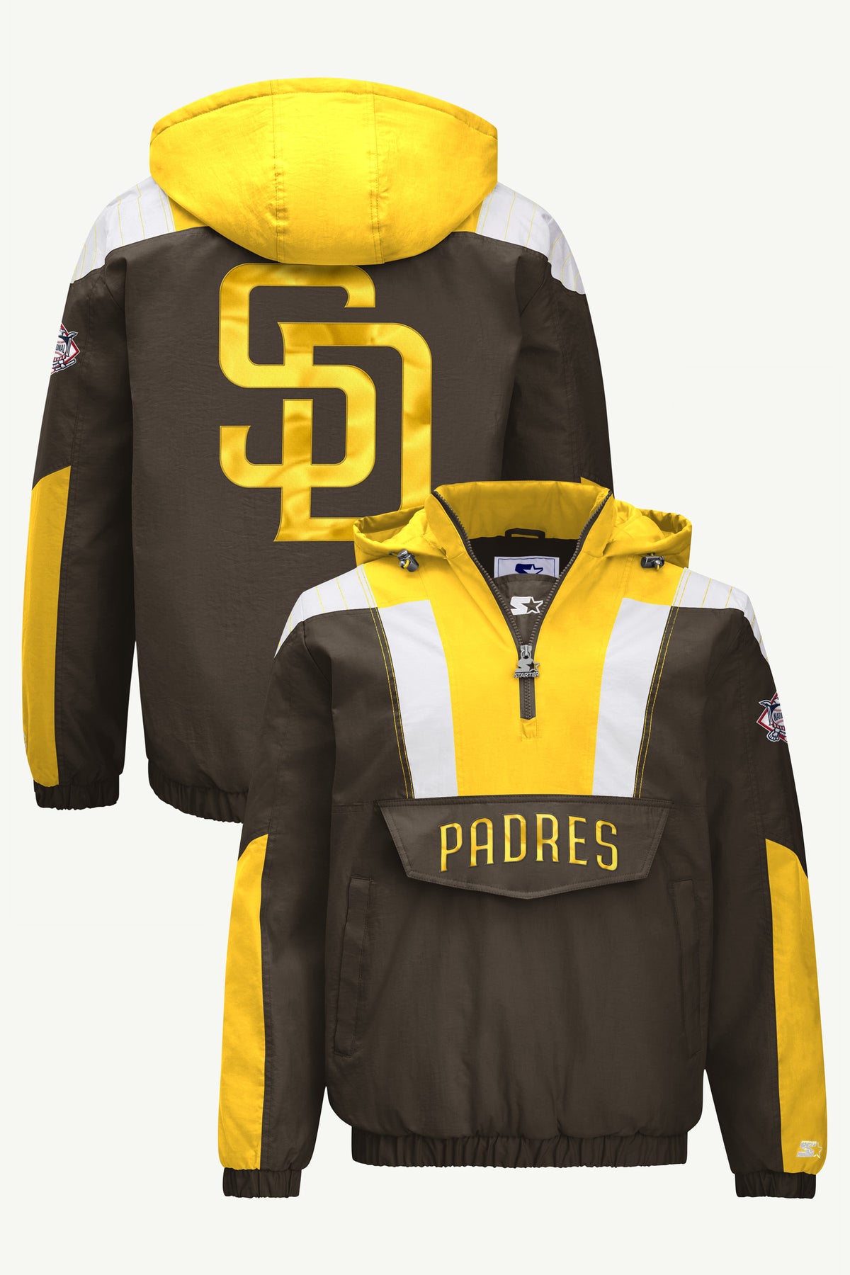MENS SAN DIEGO PADRES CLASSIC BREAKAWAY JACKET View 1