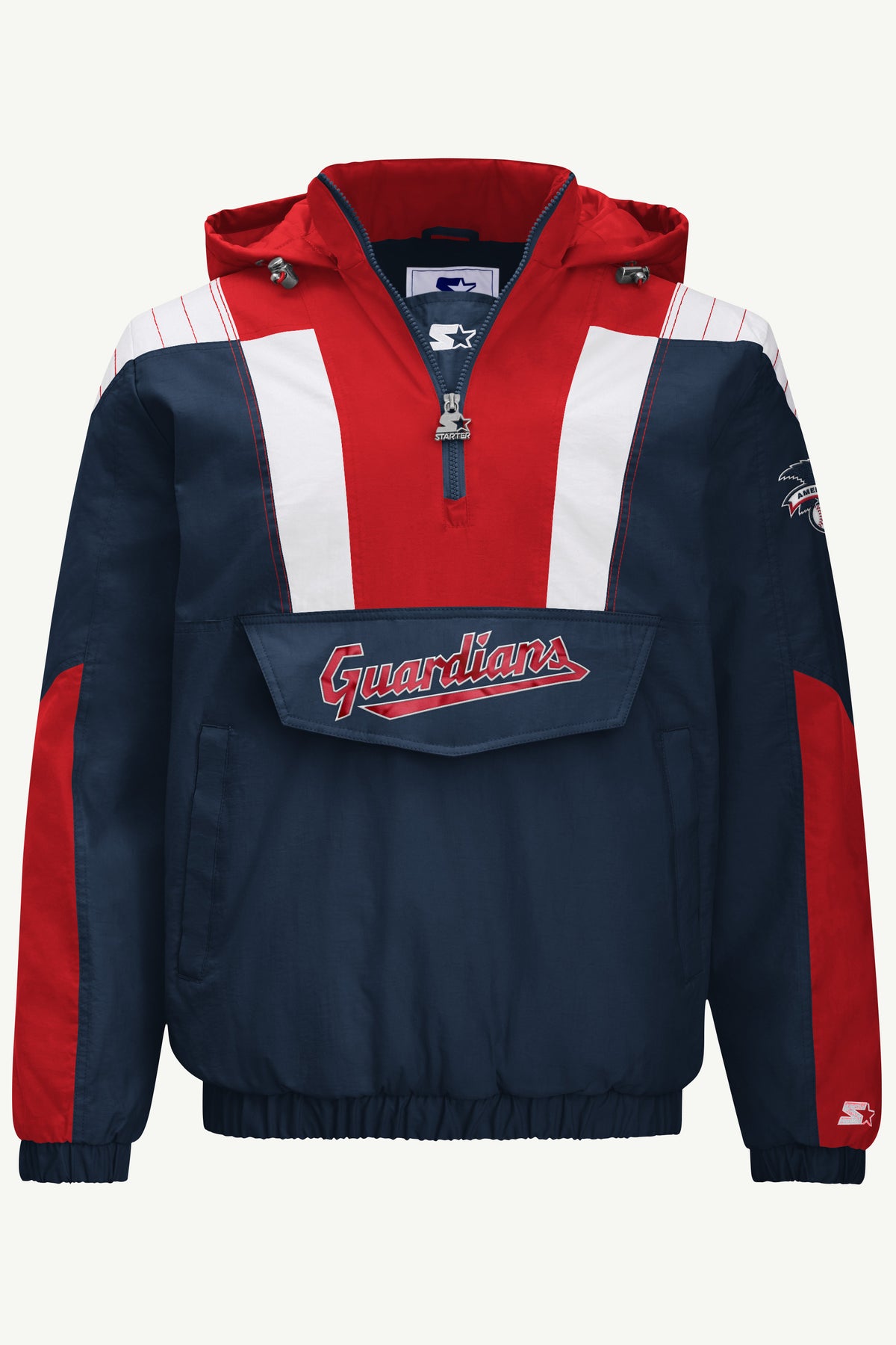 MENS CLEVELAND GUARDIANS CLASSIC BREAKAWAY JACKET View 2