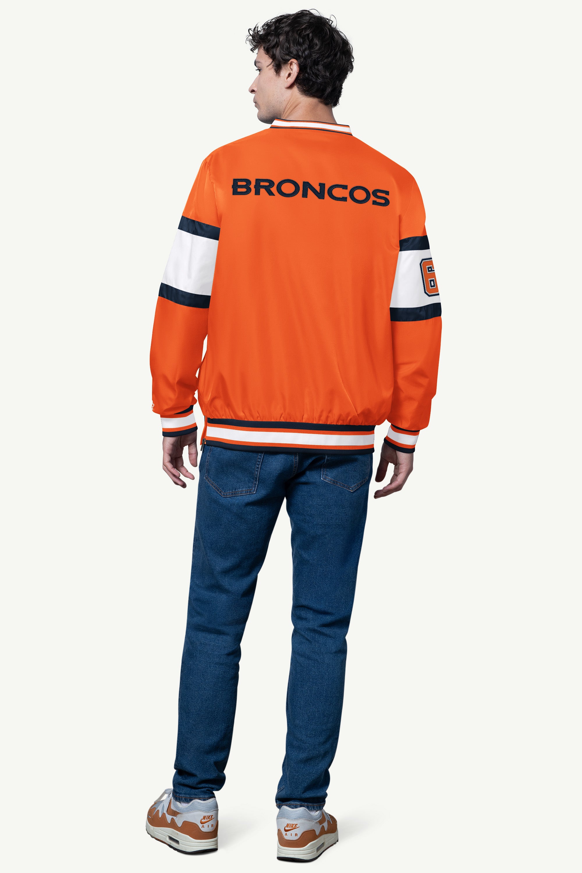 MENS DENVER BRONCOS SIGNAL COLLAR PULLOVER View 3 | NFL