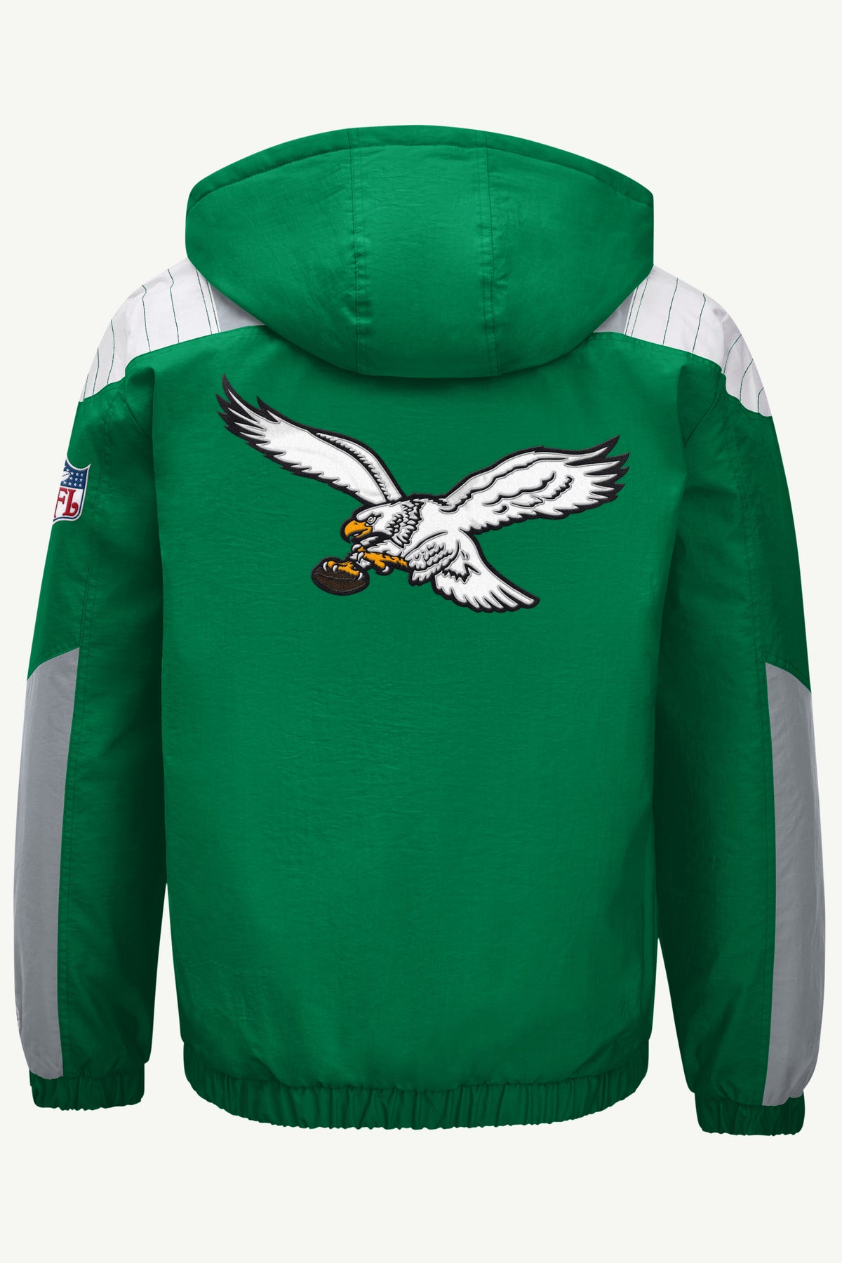 MENS PHILADELPHIA EAGLES RETRO CLASSIC BREAKAWAY JACKET View 3