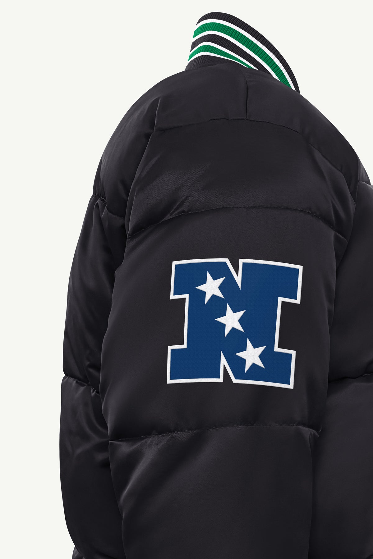 MENS PHILADELPHIA EAGLES RETRO BRONX BUBBLE PUFFER View 5