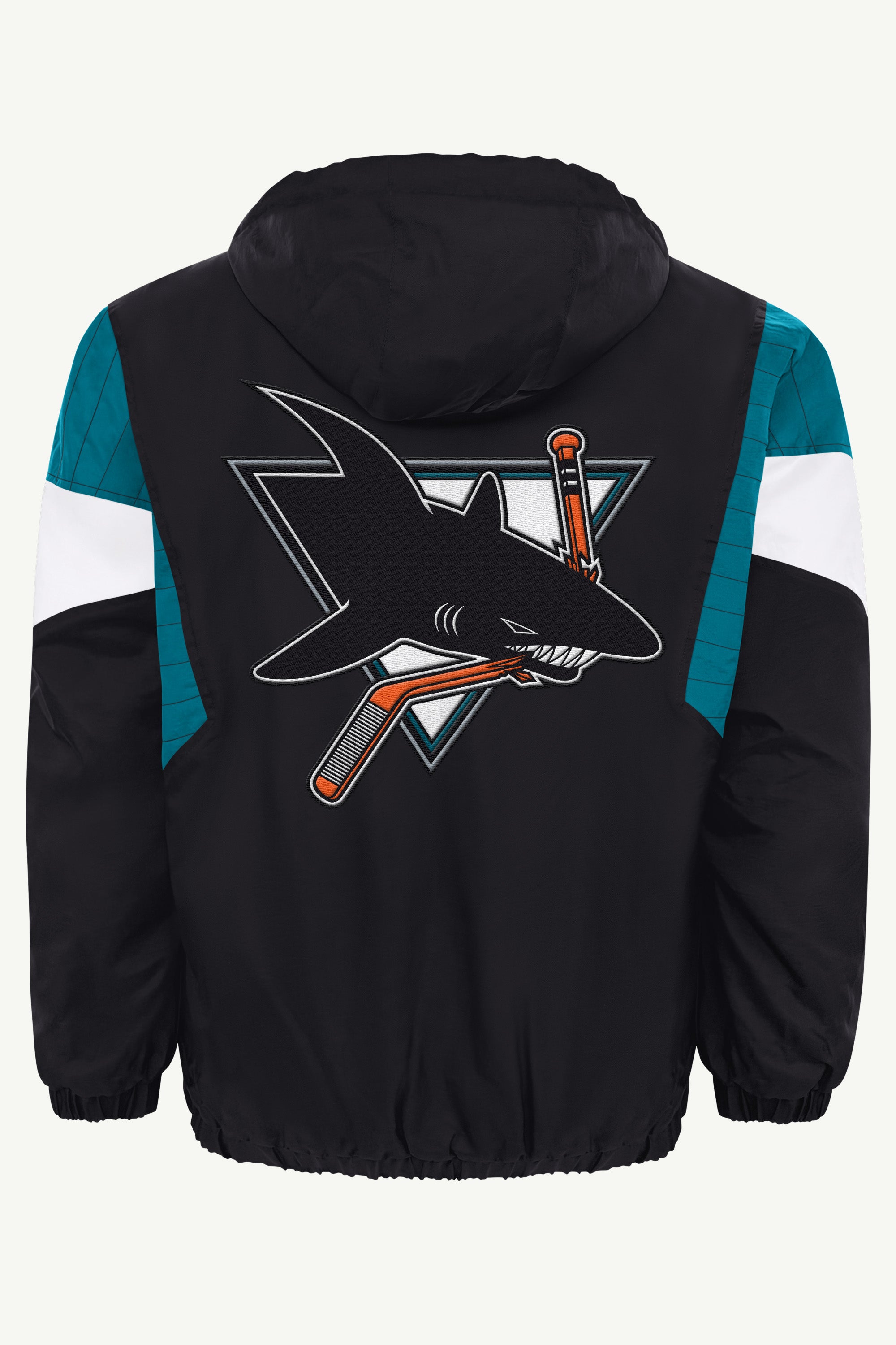 MENS SAN JOSE SHARKS CLASSIC BREAKAWAY JACKET View 3