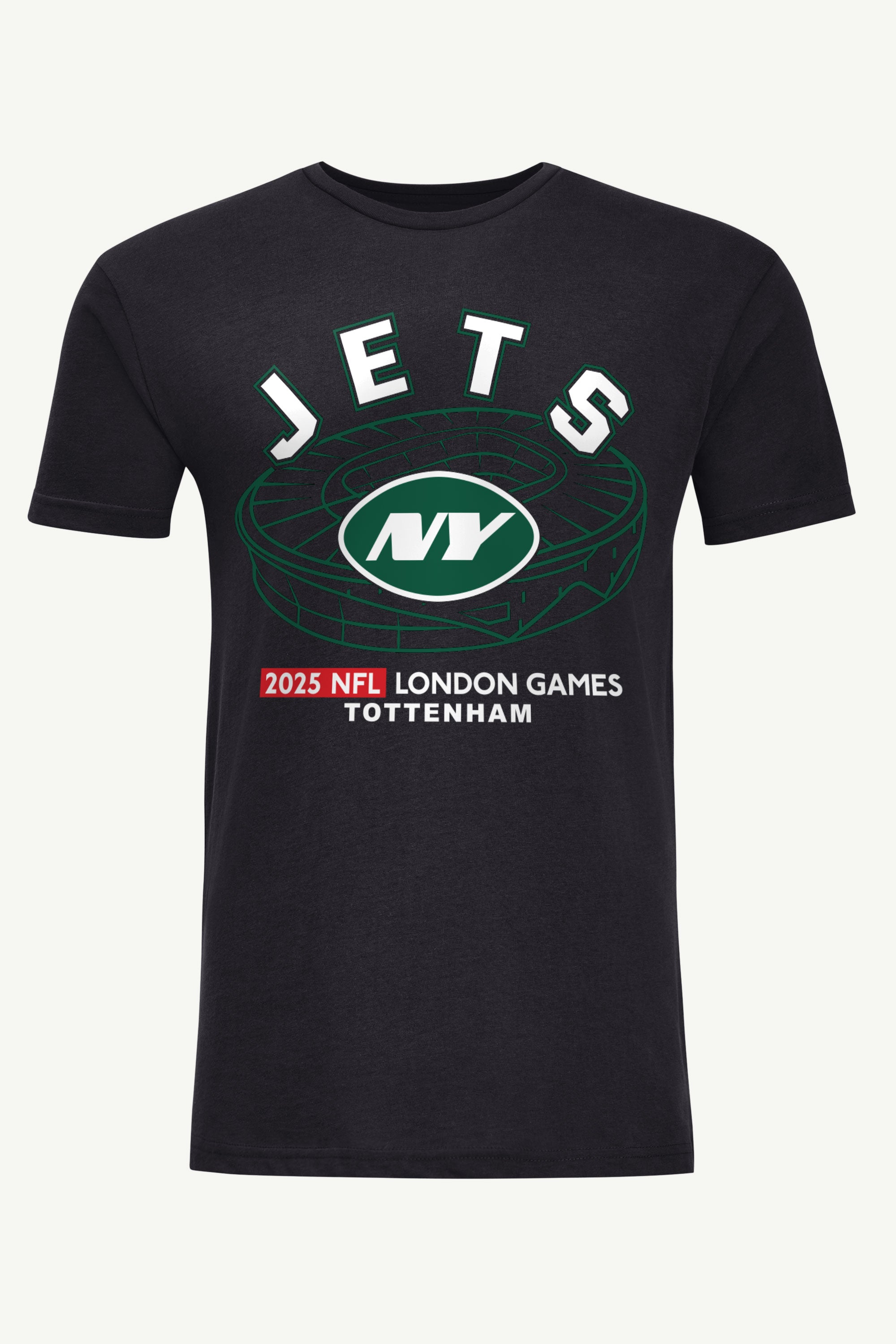 MENS NEW YORK JETS LONDON GAMES STADIUM T SHIRT View 1 | DTG