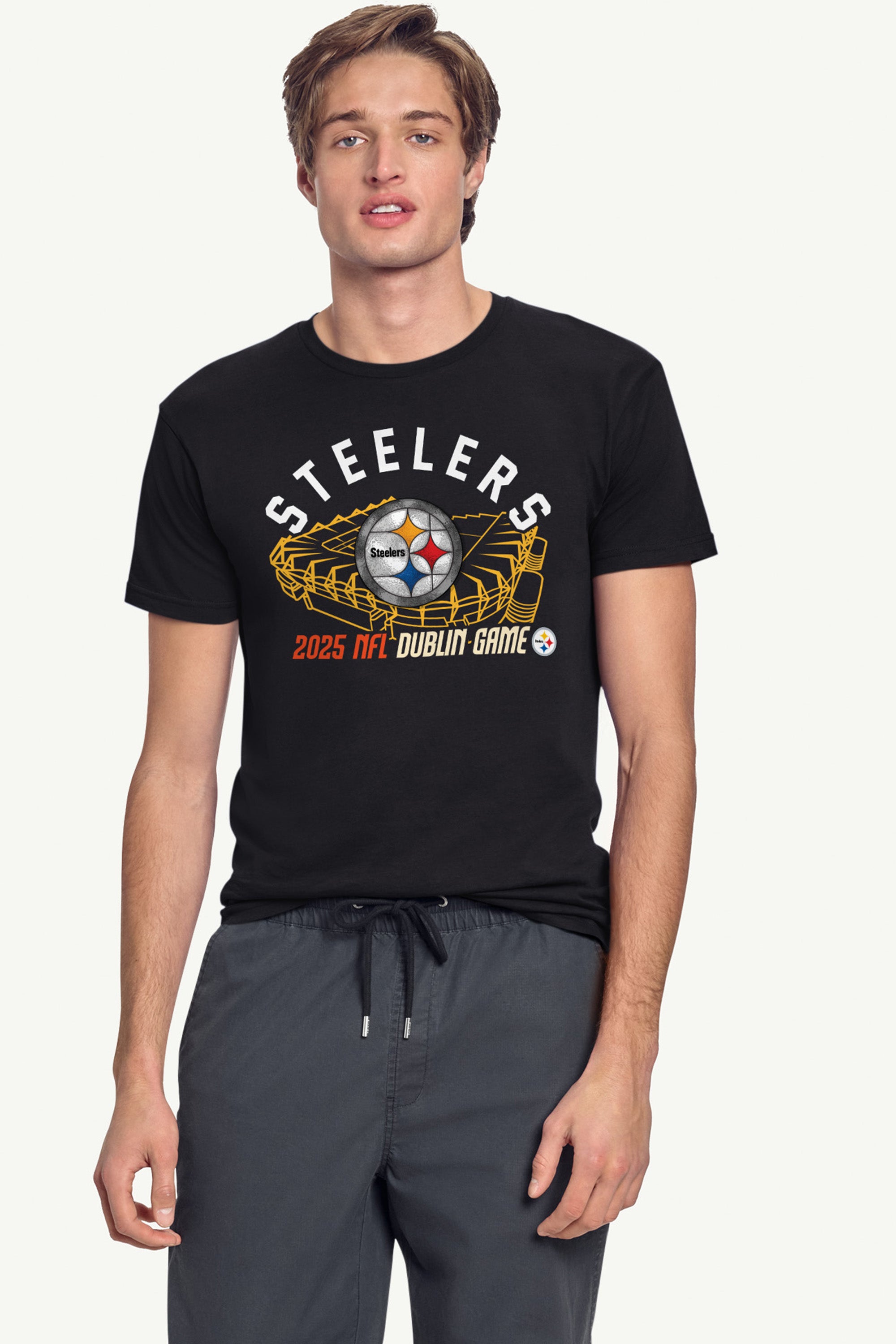 MENS PITTSBURGH STEELERS CROKE PARK T SHIRT View 2 | NFL