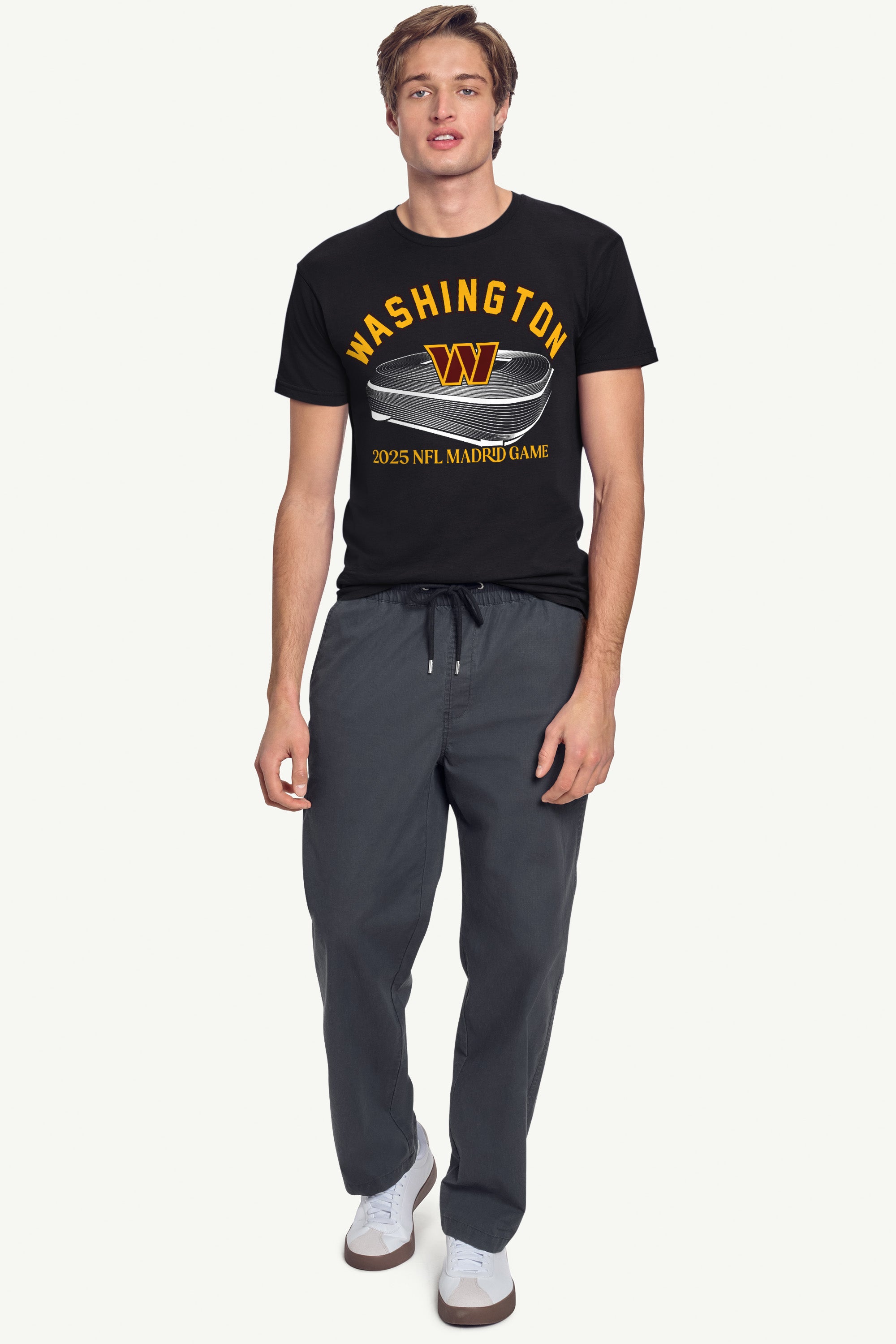 MENS WASHINGTON COMMANDERS BERNABEAU STADIUM T SHIRT View 3 | DTG