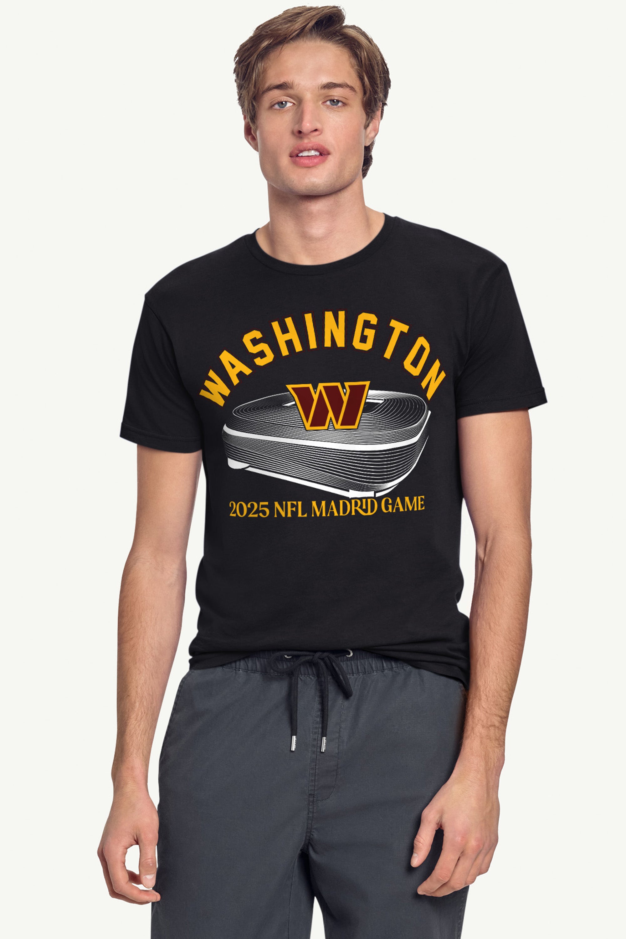 MENS WASHINGTON COMMANDERS BERNABEAU STADIUM T SHIRT View 2 | DTG