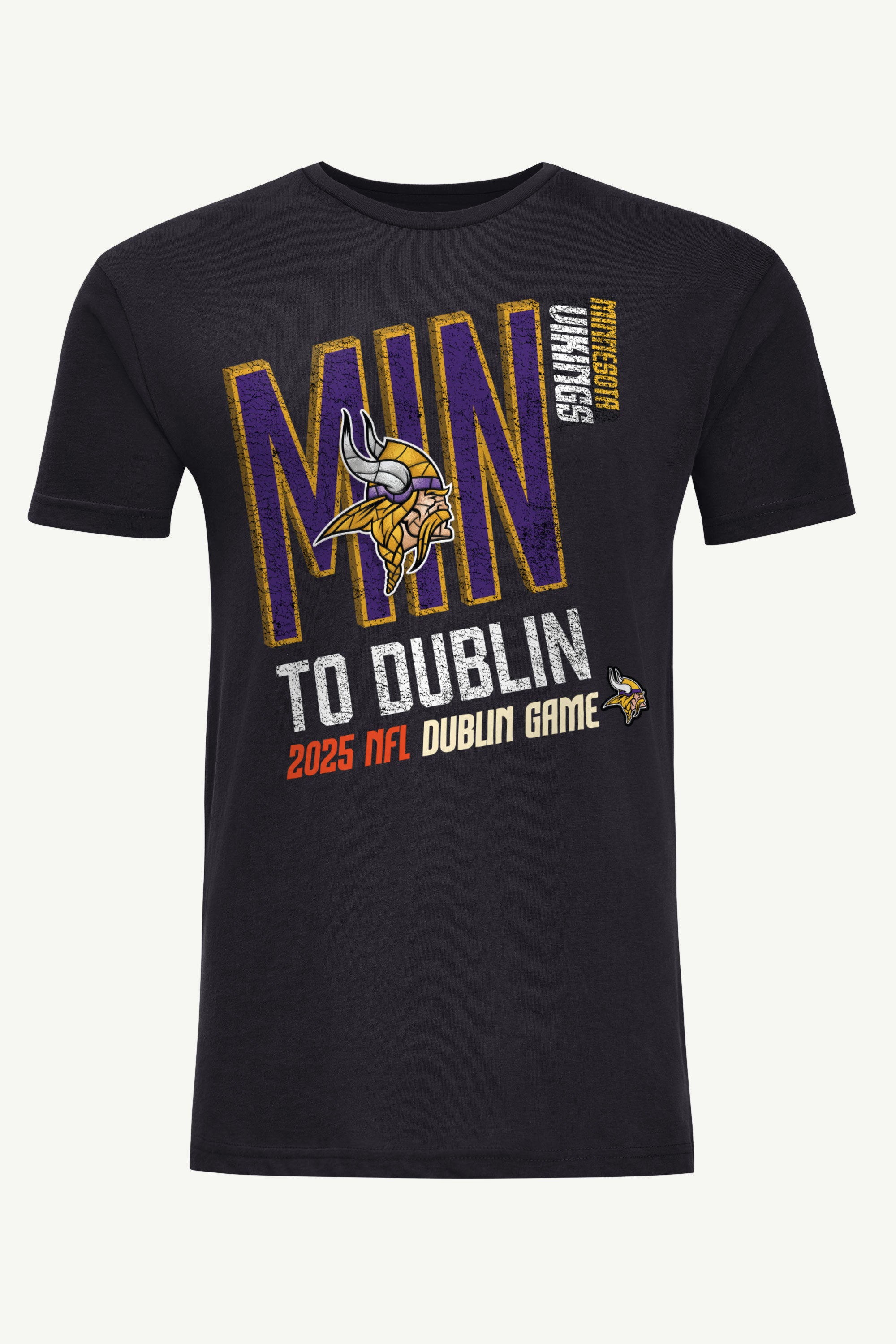 MENS MINNESOTA VIKINGS TO DUBLIN WE GO T SHIRT View 1