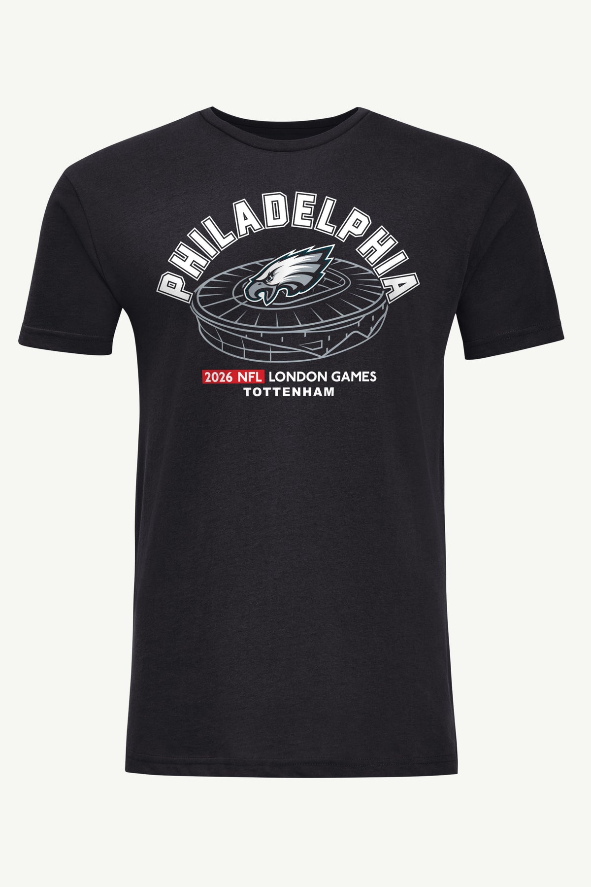 MENS PHILADELPHIA EAGLES LONDON STADIUM T SHIRT View 1 | NFL 2026 International Games