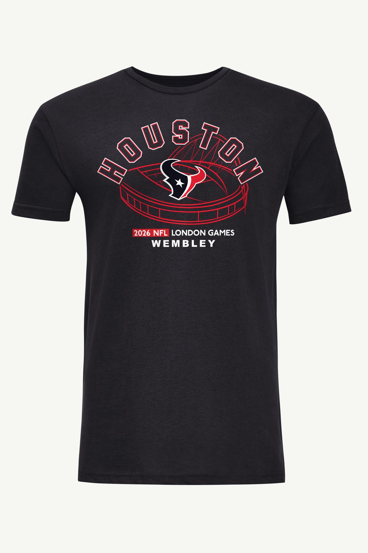 MENS HOUSTON TEXANS LONDON STADIUM T SHIRT View 1