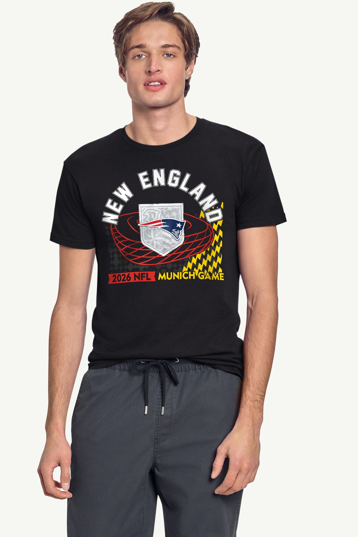 MENS NEW ENGLAND PATRIOTS MUNICH STADIUM T SHIRT View 4