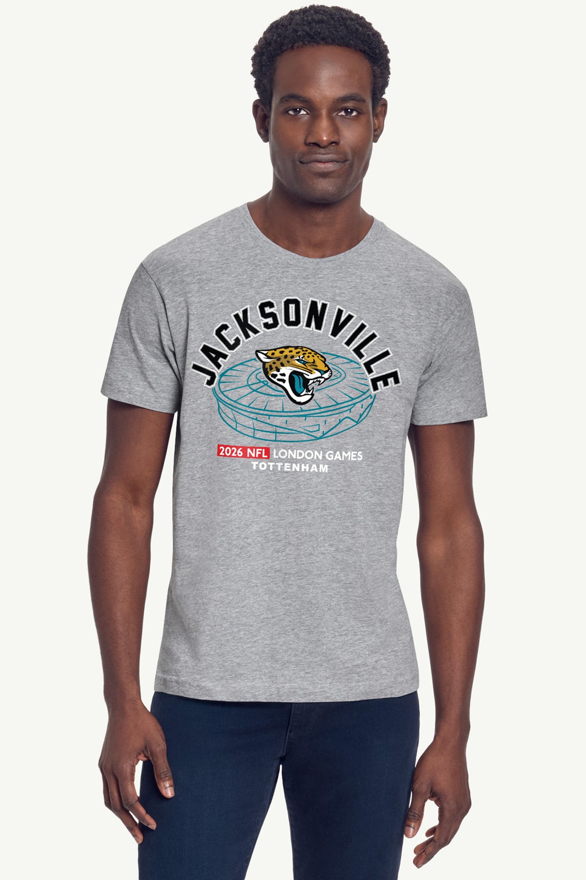 MENS JACKSONVILLE JAGUARS LONDON STADIUM T SHIRT View 4