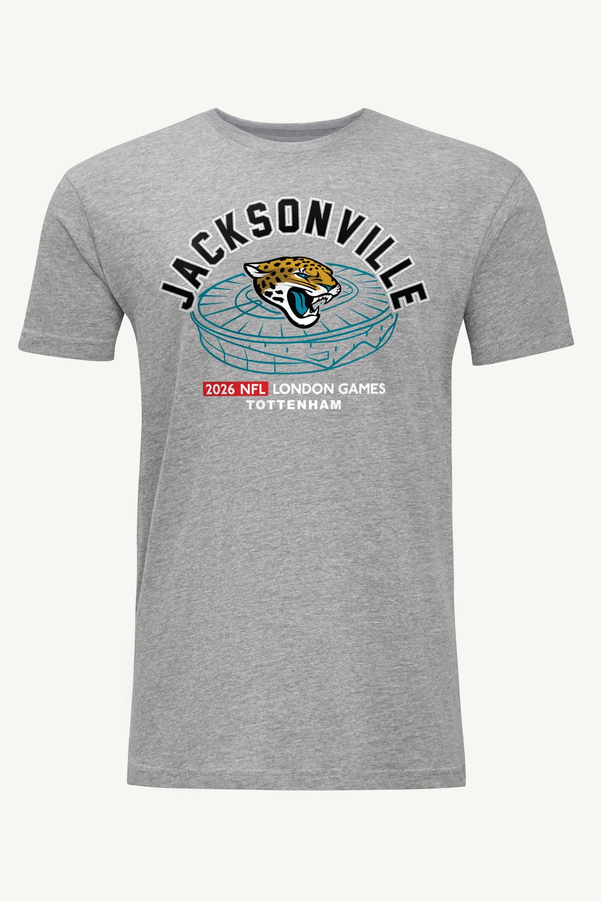 MENS JACKSONVILLE JAGUARS LONDON STADIUM T SHIRT View 1 | NFL 2026 International Games
