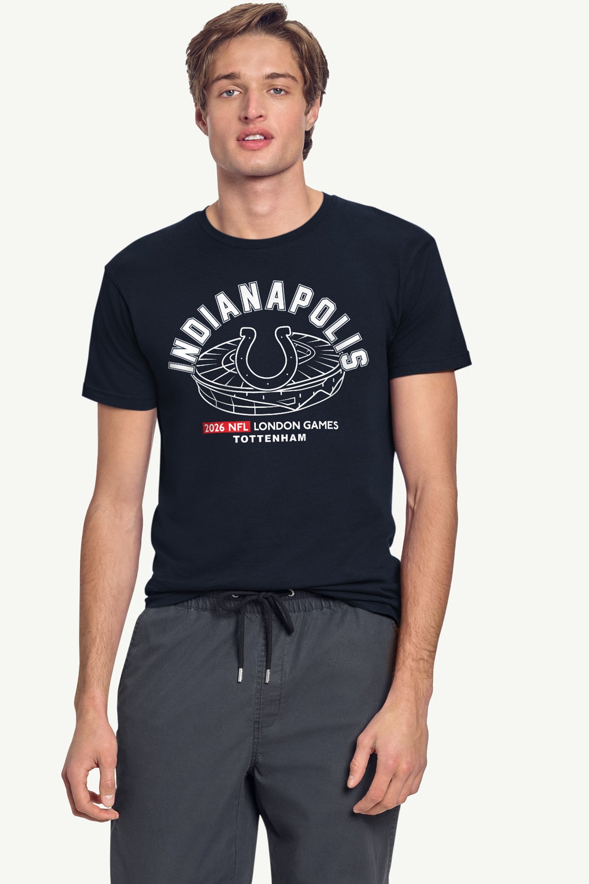 MENS INDIANAPOLIS COLTS LONDON STADIUM T SHIRT View 4