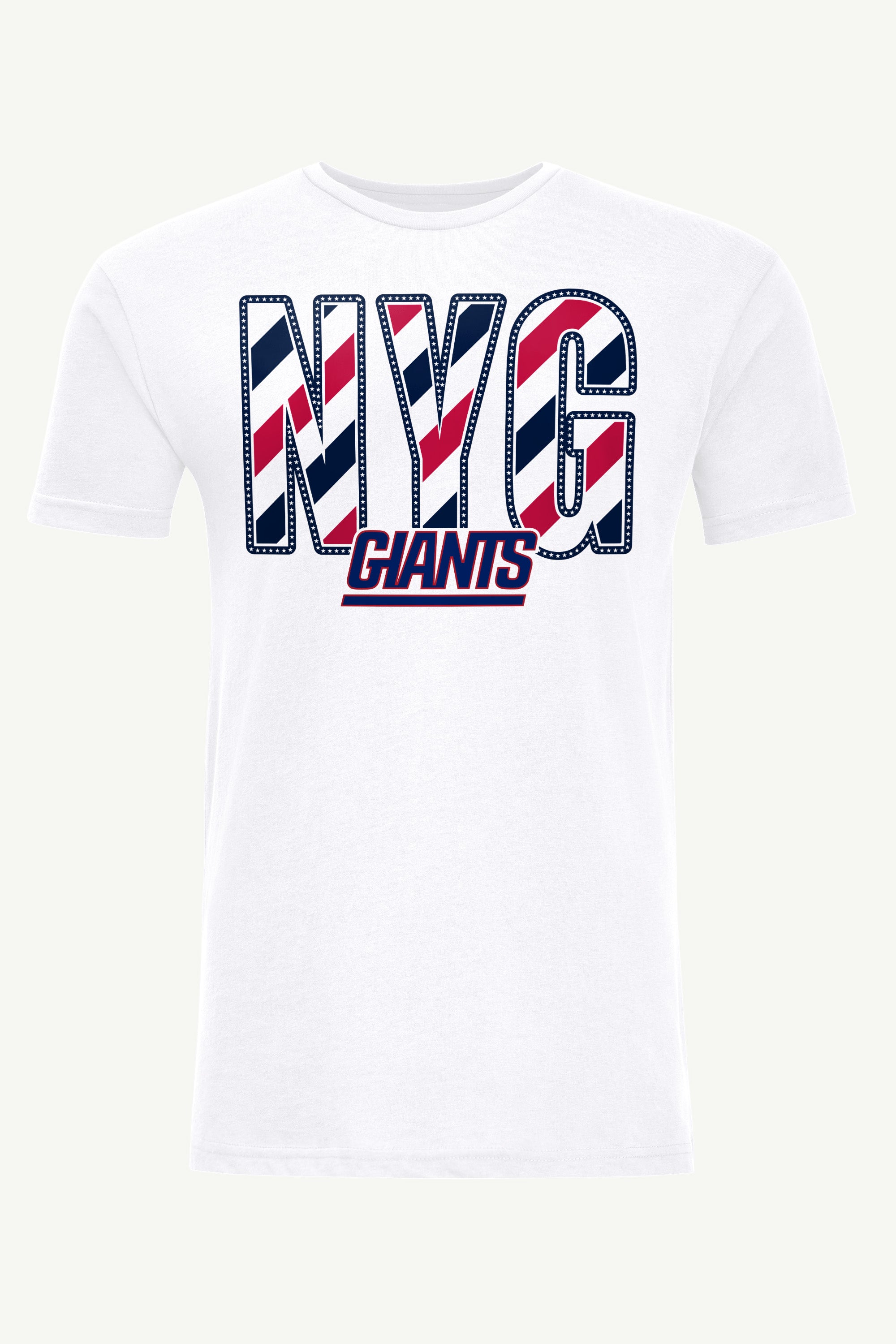 MENS NEW YORK GIANTS STARS AND STRIPES T SHIRT View 1