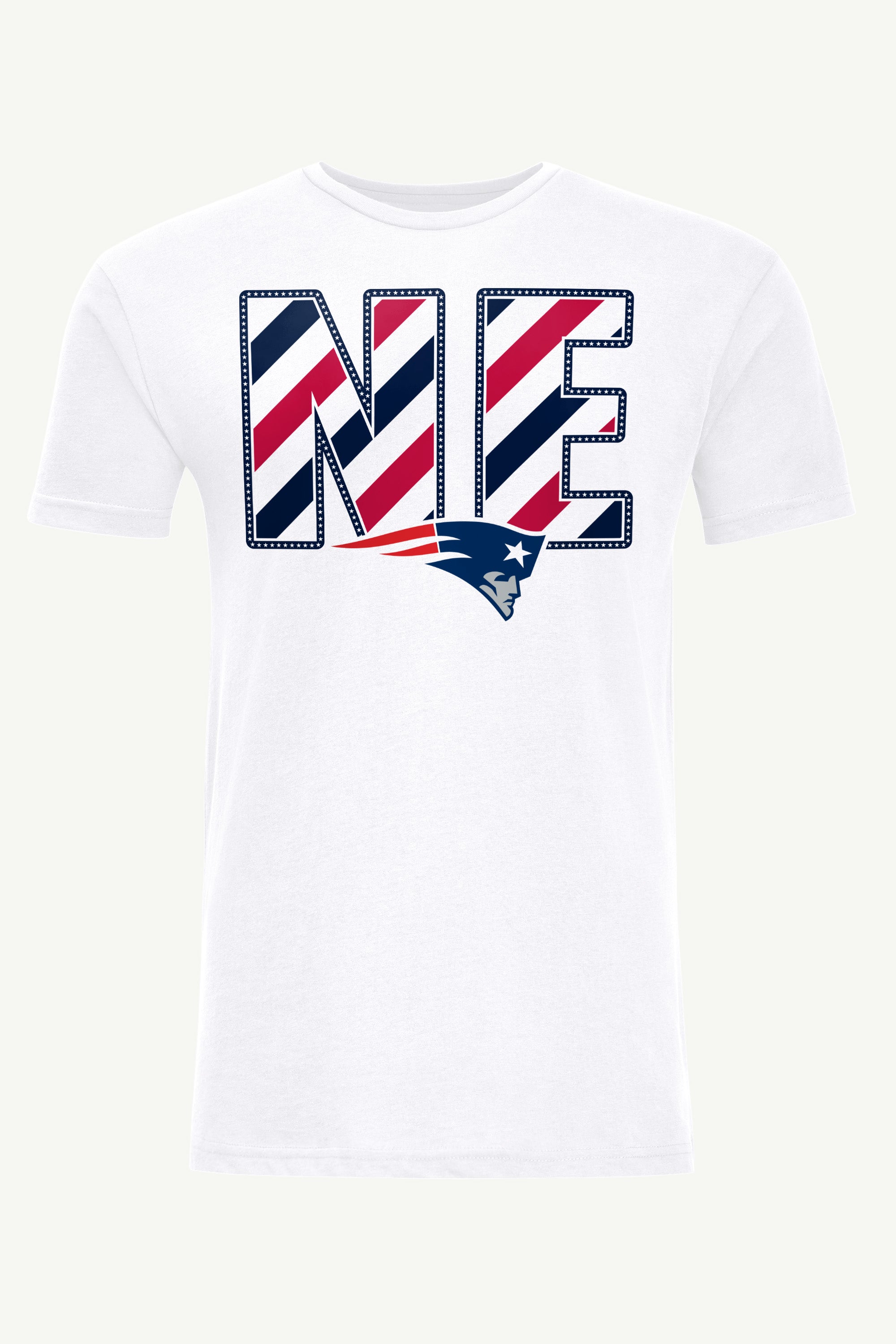 MENS NEW ENGLAND PATRIOTS STARS AND STRIPES T SHIRT View 1