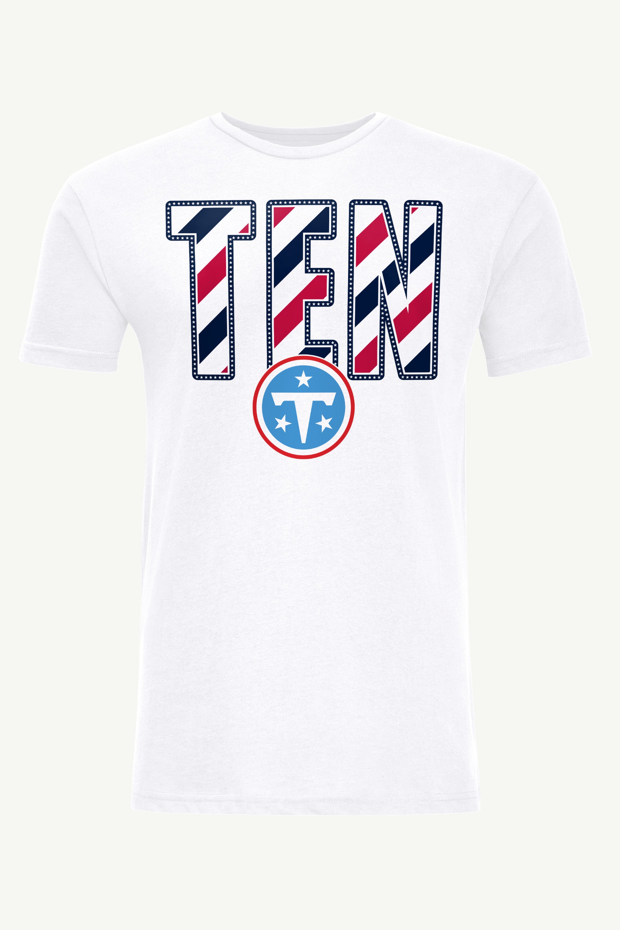 MENS TENNESSEE TITANS STARS AND STRIPES T SHIRT View 1