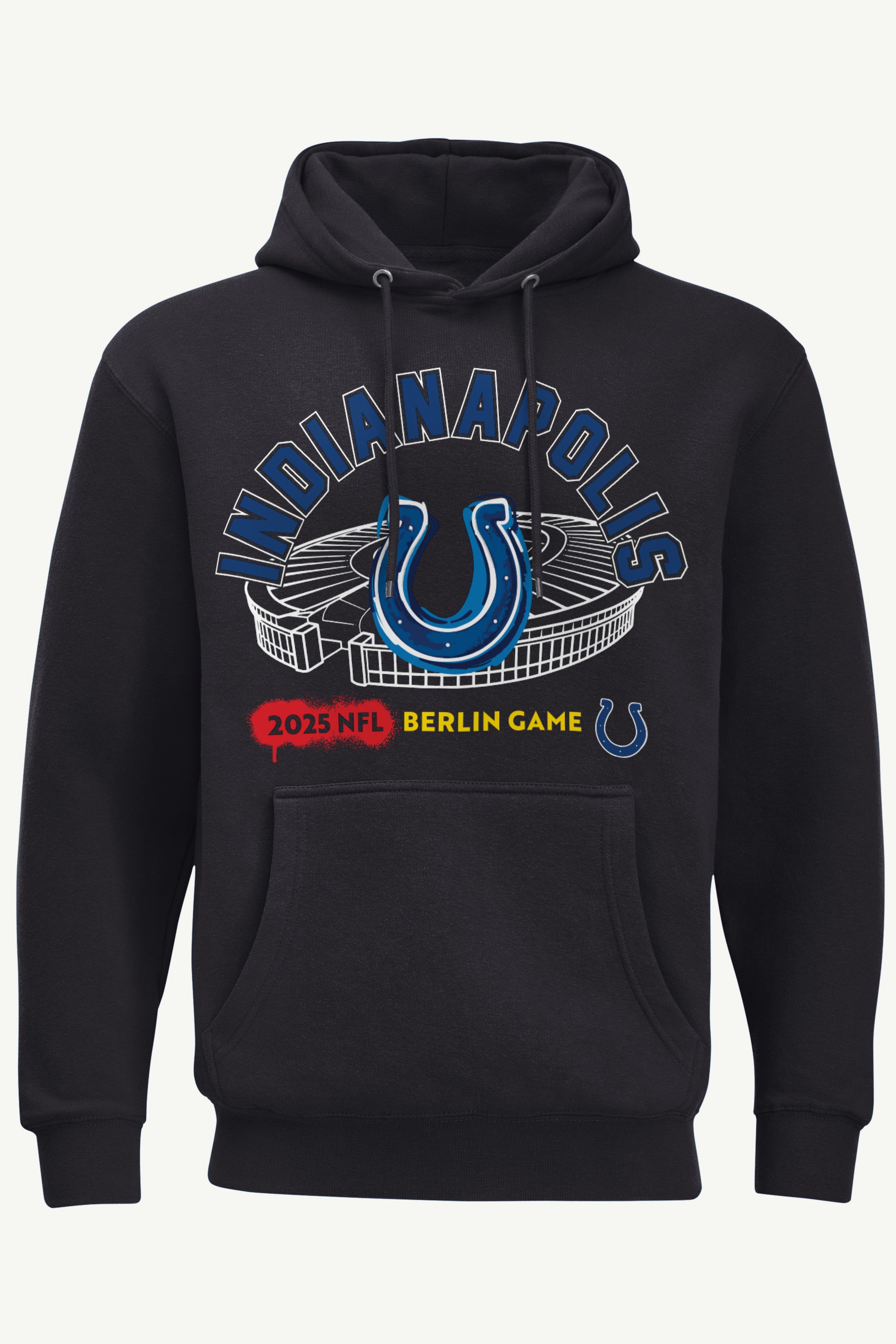 MENS INDIANAPOLIS COLTS OLYMPIA STADIUM HOODIE View 1 | DTG