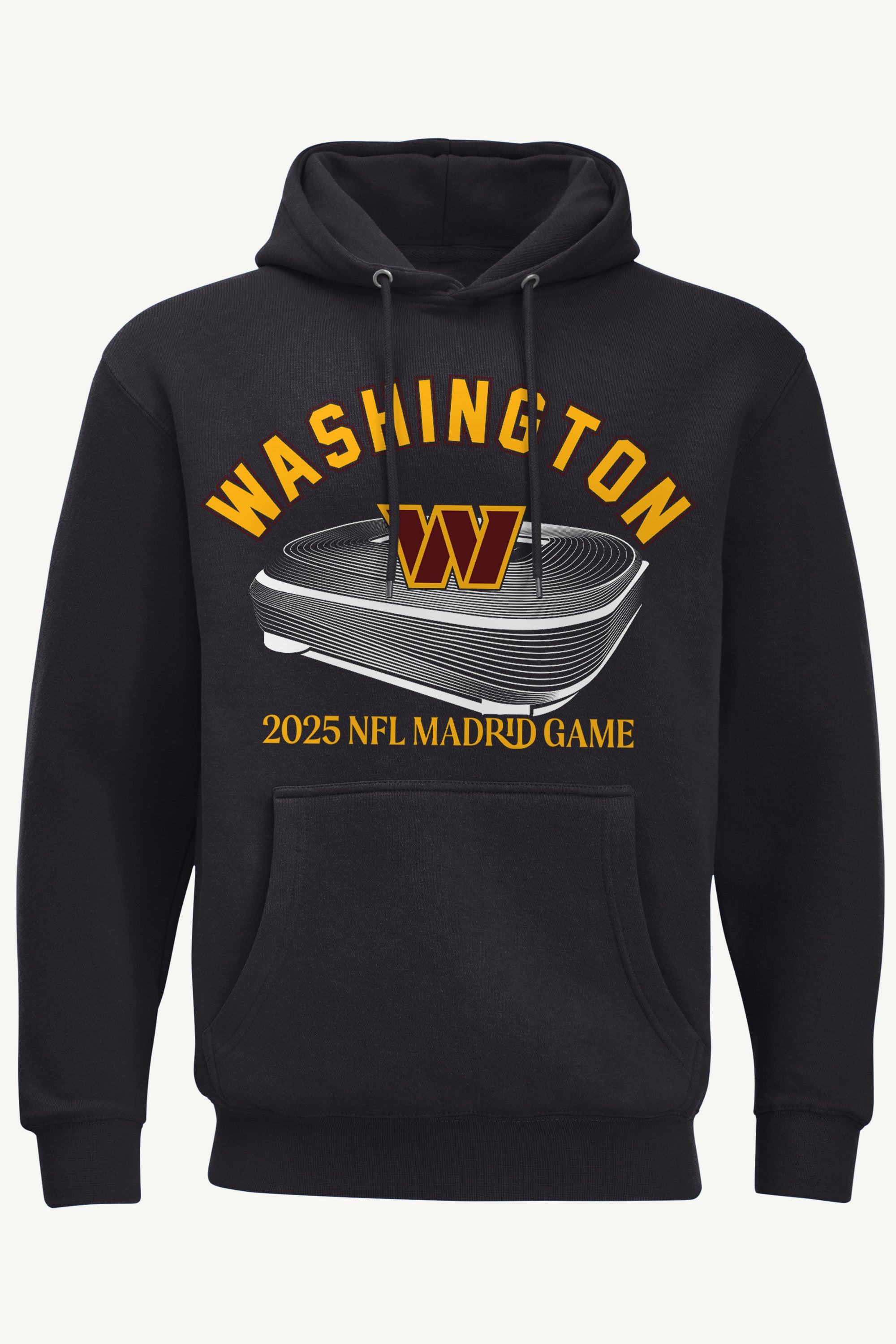 MENS WASHINGTON COMMANDERS BERNABEAU STADIUM HOODIE View 1 | DTG