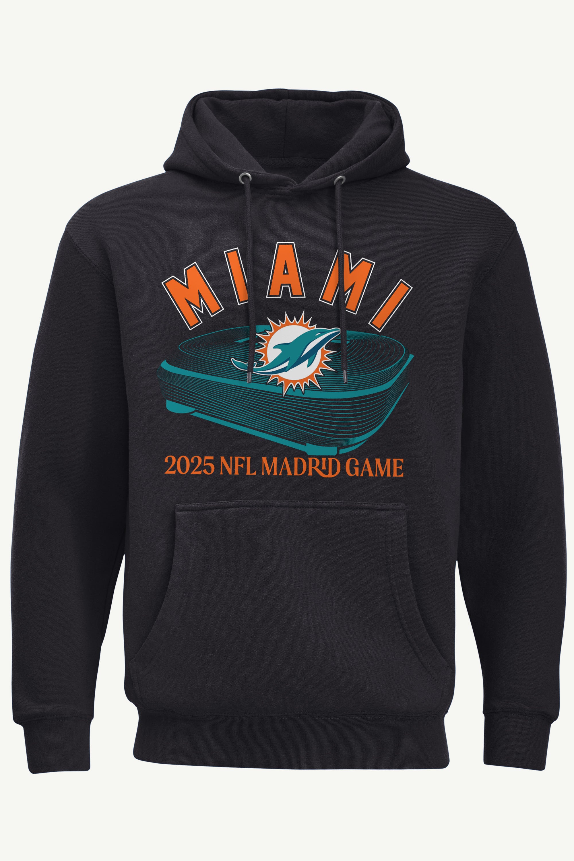 MENS MIAMI DOLPHINS BERNABEAU STADIUM HOODIE View 1 | DTG