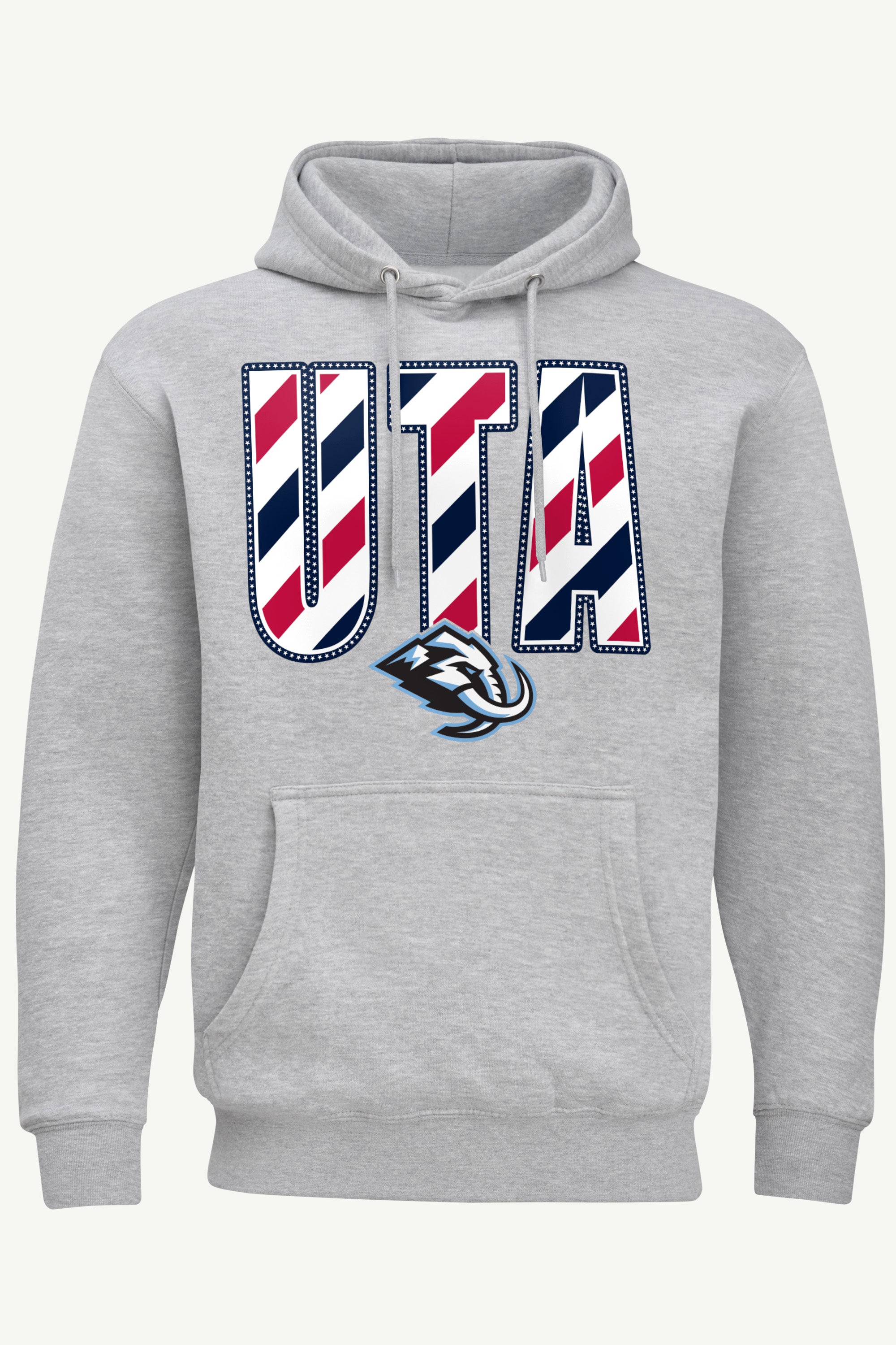 MENS UTAH MAMMOTH STARS AND STRIPES HOODIE View 1