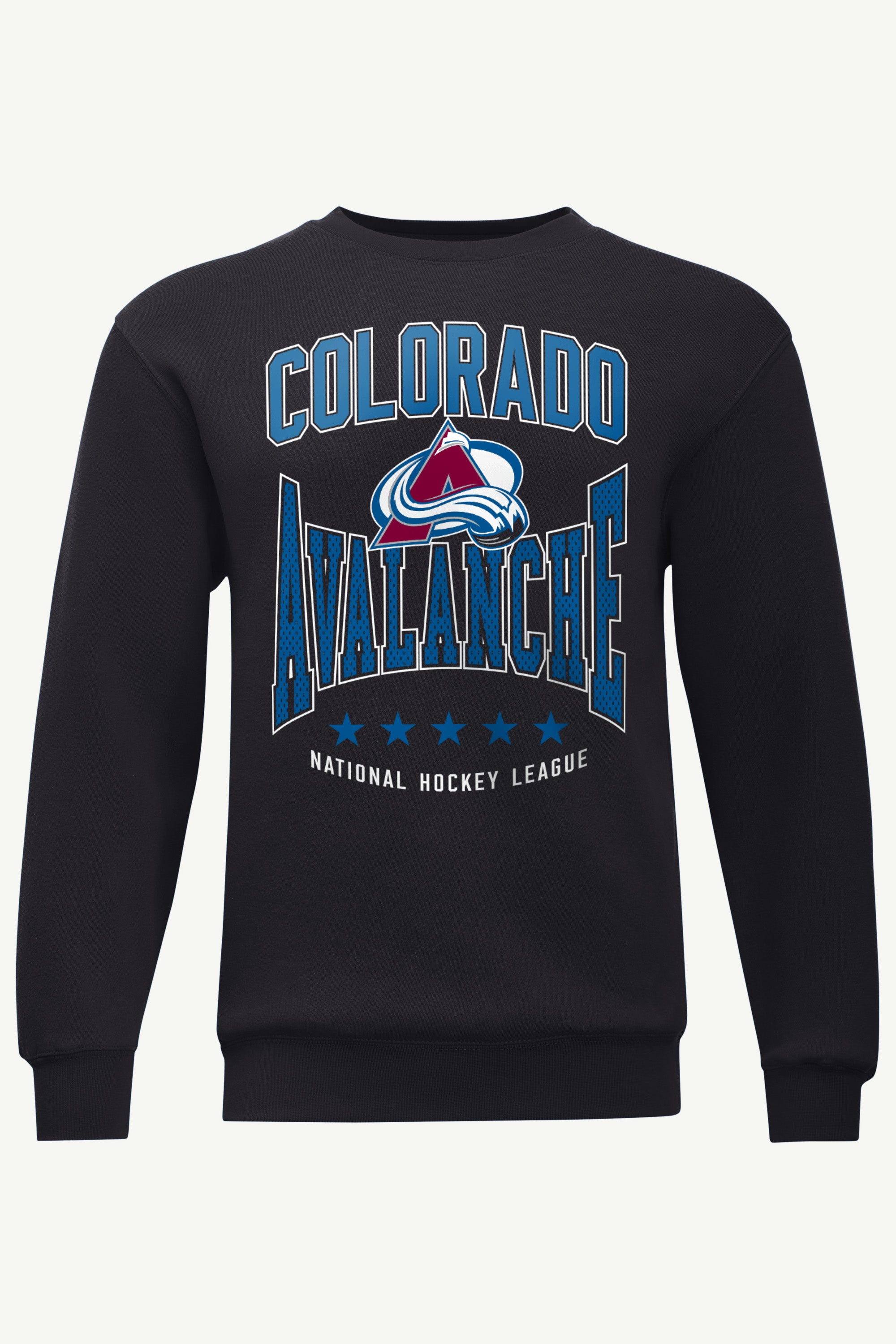 MENS COLORADO AVALANCHE CENTER SQUEEZE SWEATSHIRT View 1