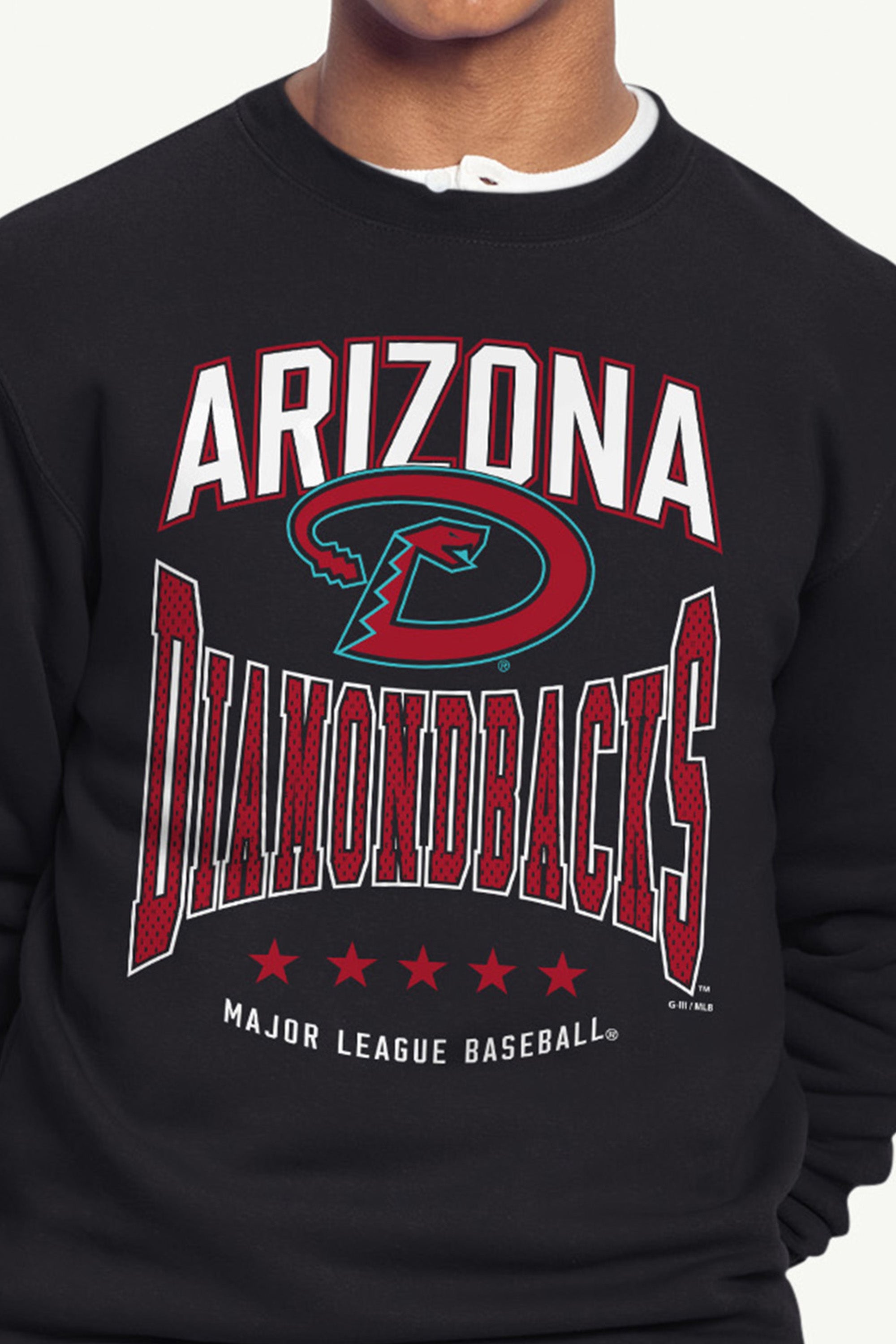 MENS ARIZONA DIAMONDBACKS CENTER SQUEEZE SWEATSHIRT View 4