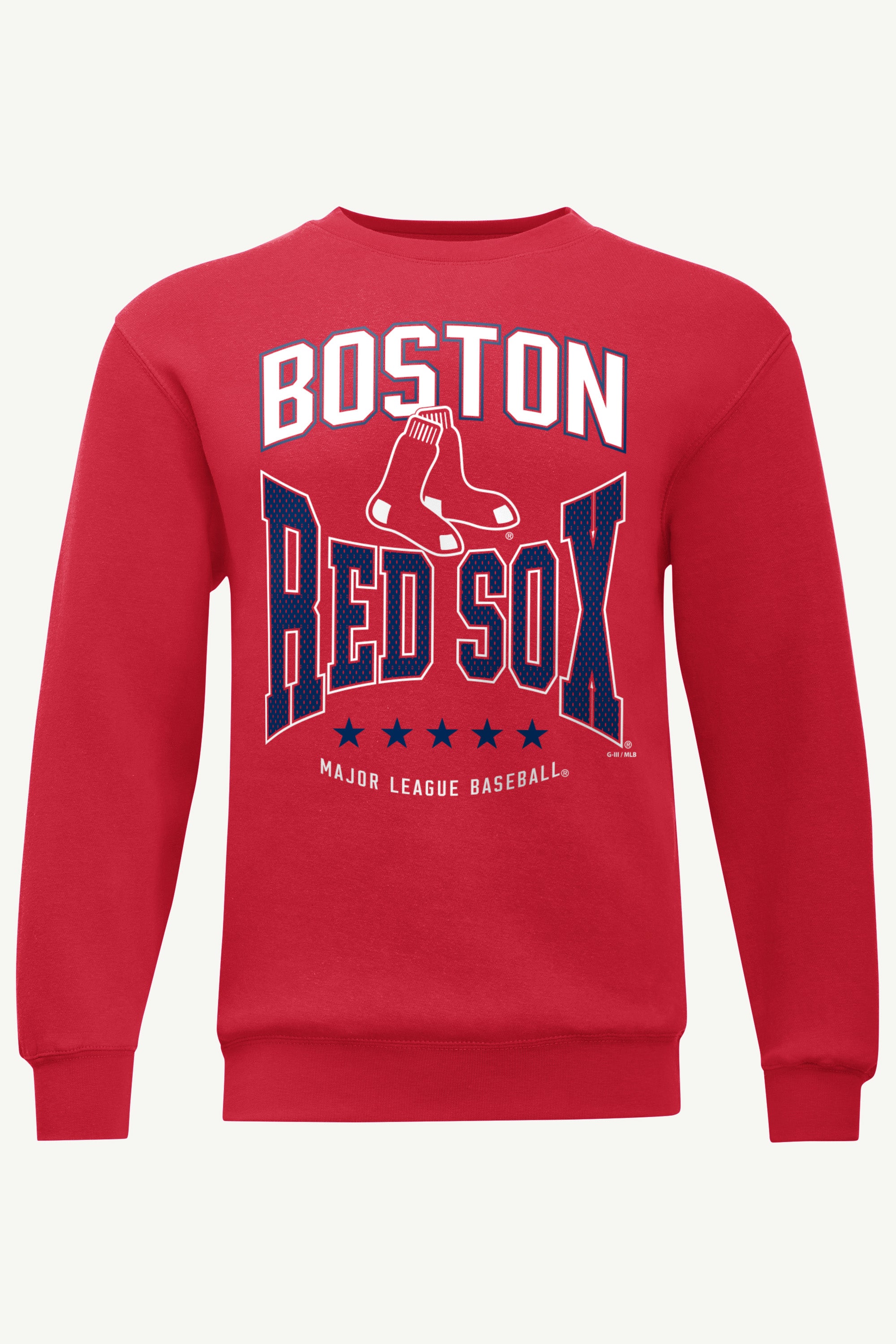 MENS BOSTON RED SOX CENTER SQUEEZE SWEATSHIRT View 1