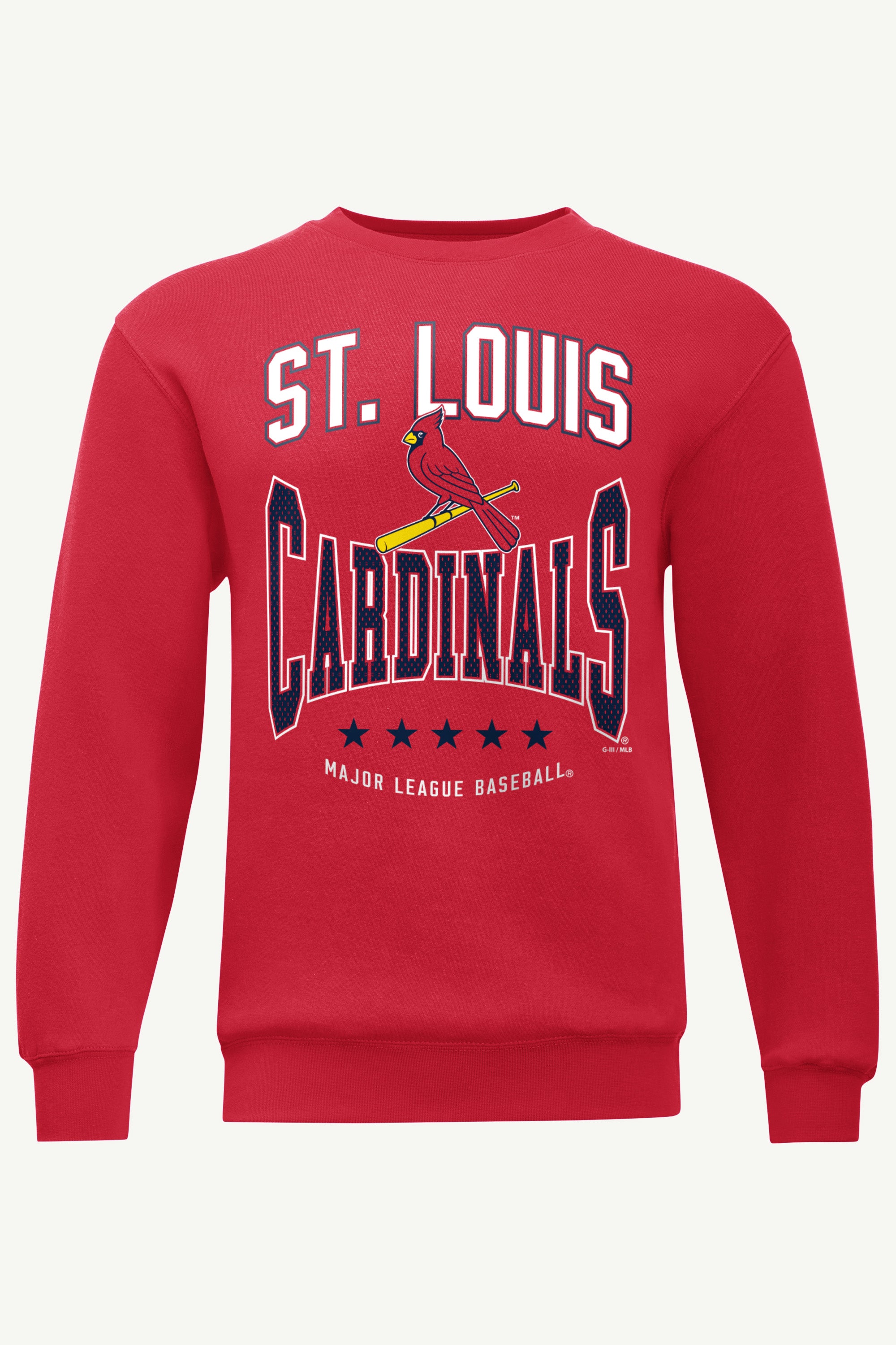 MENS ST. LOUIS CARDINALS CENTER SQUEEZE SWEATSHIRT View 1