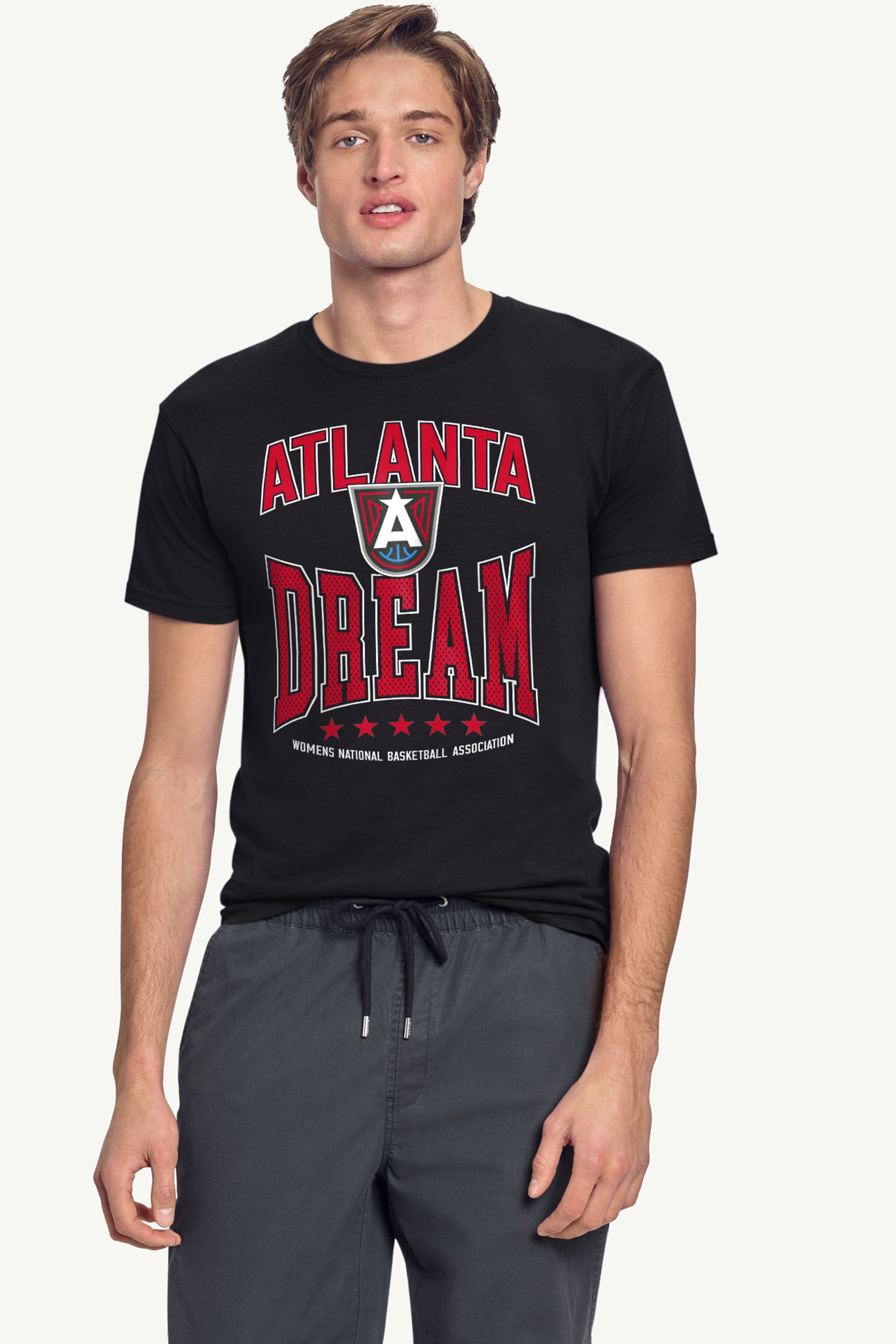 MENS WNBA ATLANTA DREAM CENTER SQUEEZE T SHIRT View 4 | Atlanta Dream