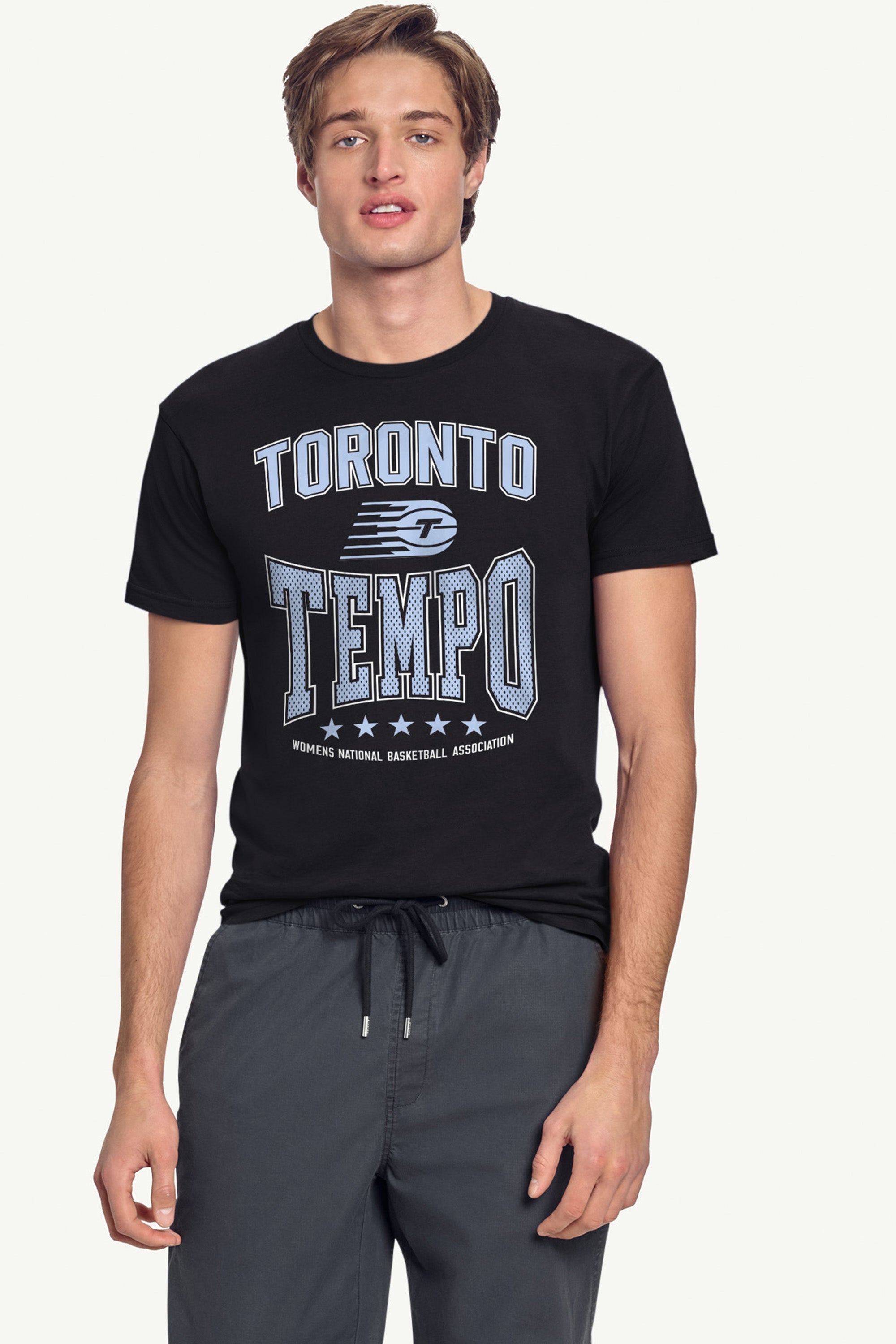 MENS WNBA TORONTO TEMPO CENTER SQUEEZE T SHIRT View 4 | Toronto Tempo