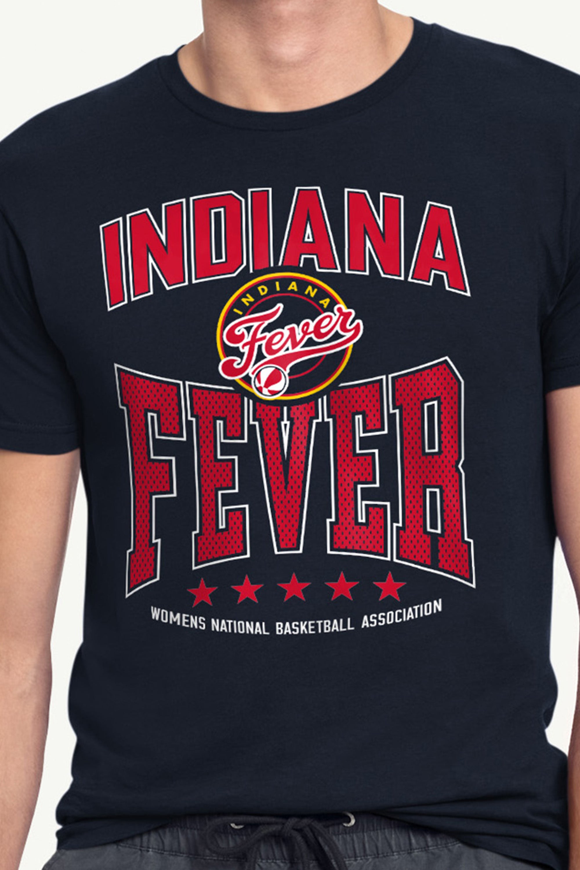 MENS WNBA INDIANA FEVER CENTER SQUEEZE T SHIRT View 2 | Indiana Fever