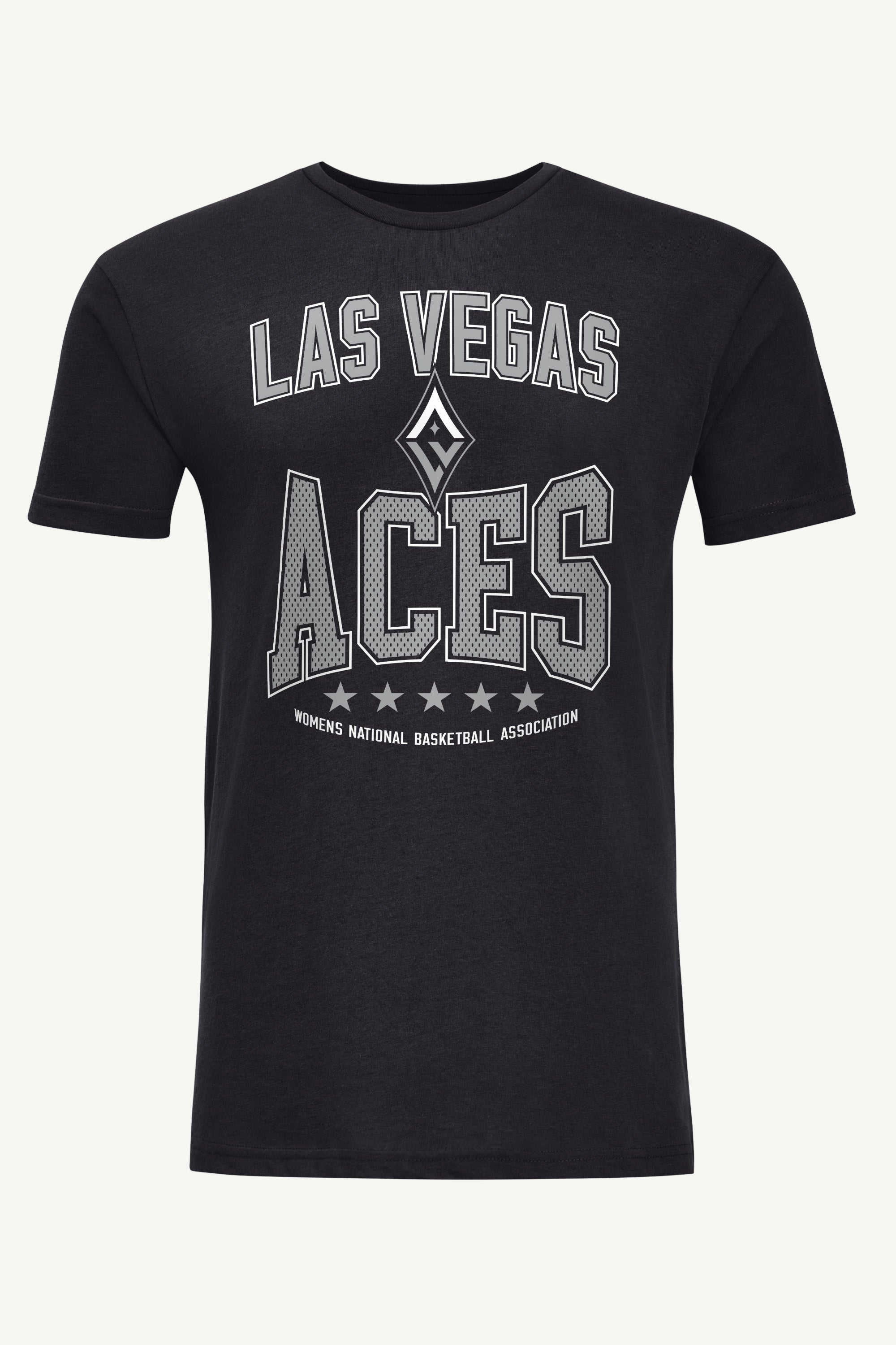 MENS WNBA LAS VEGAS ACES CENTER SQUEEZE T SHIRT View 1 | Las Vegas Aces