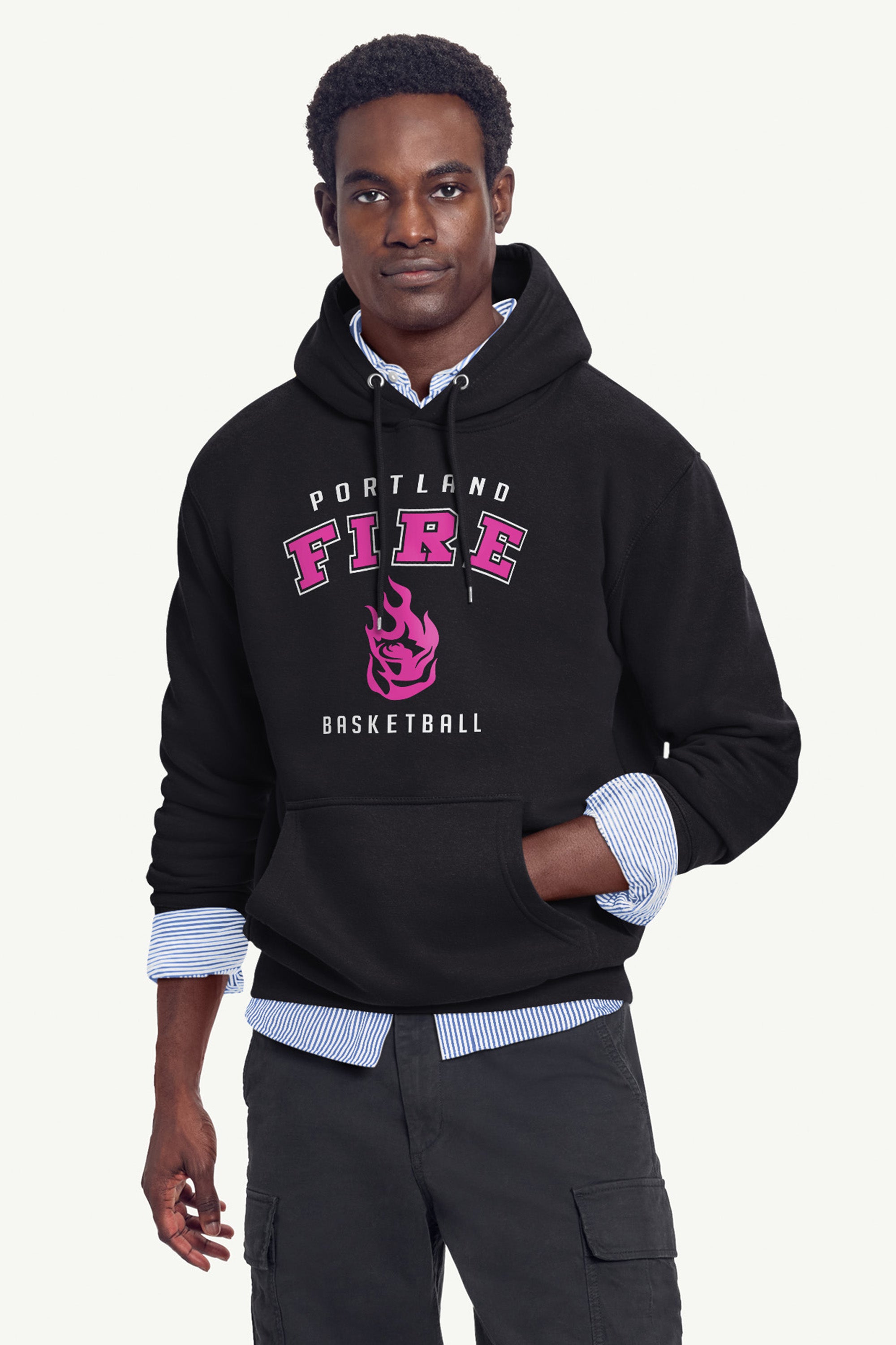 MENS PORTLAND FIRE LOGO HOODIE View 3