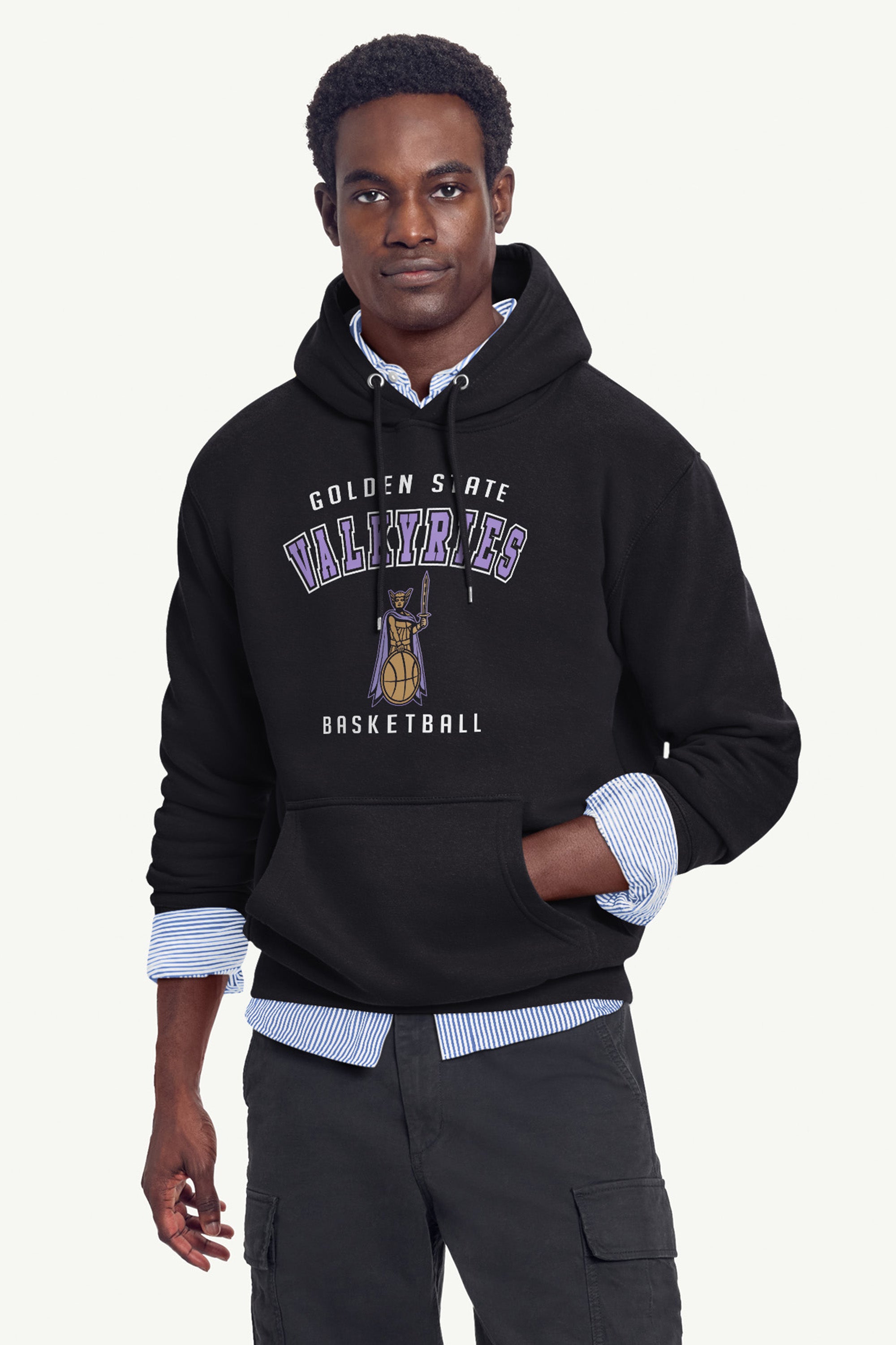 MENS GOLDEN STATE VALKYRIES LOGO HOODIE View 3