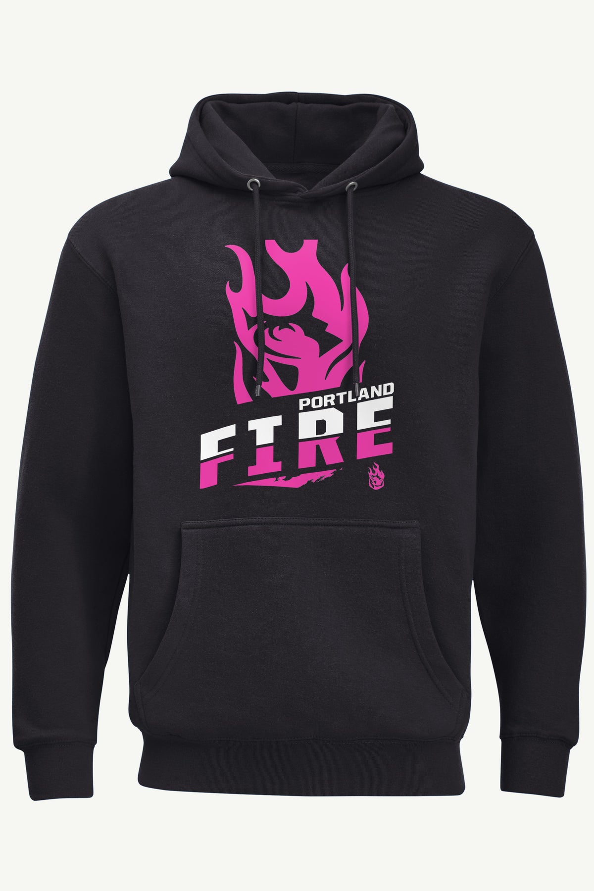 MENS PORTLAND FIRE LOGO ZOOM PRINTED HOODIE View 1