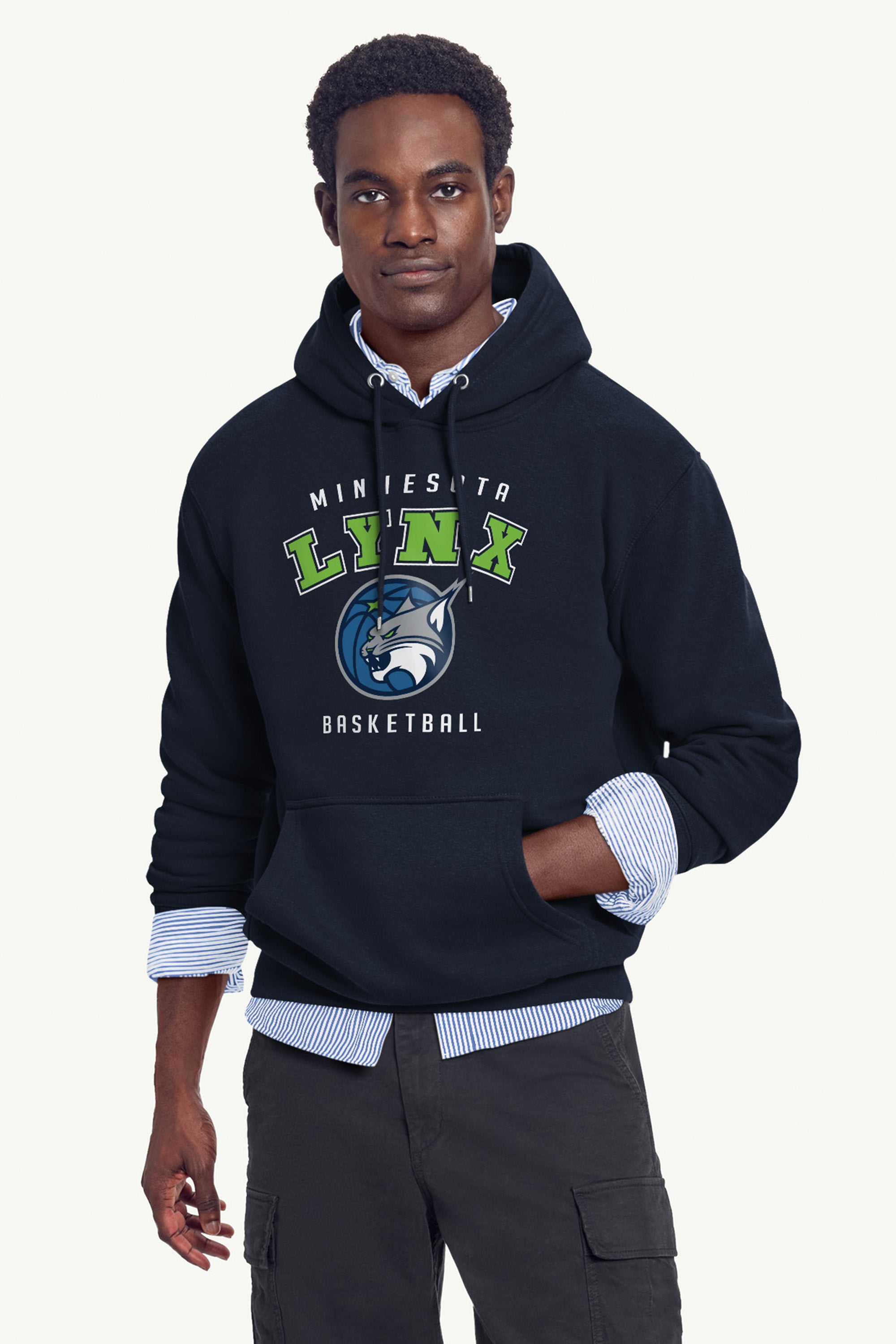 MENS MINNESOTA LYNX LOGO HOODIE View 3