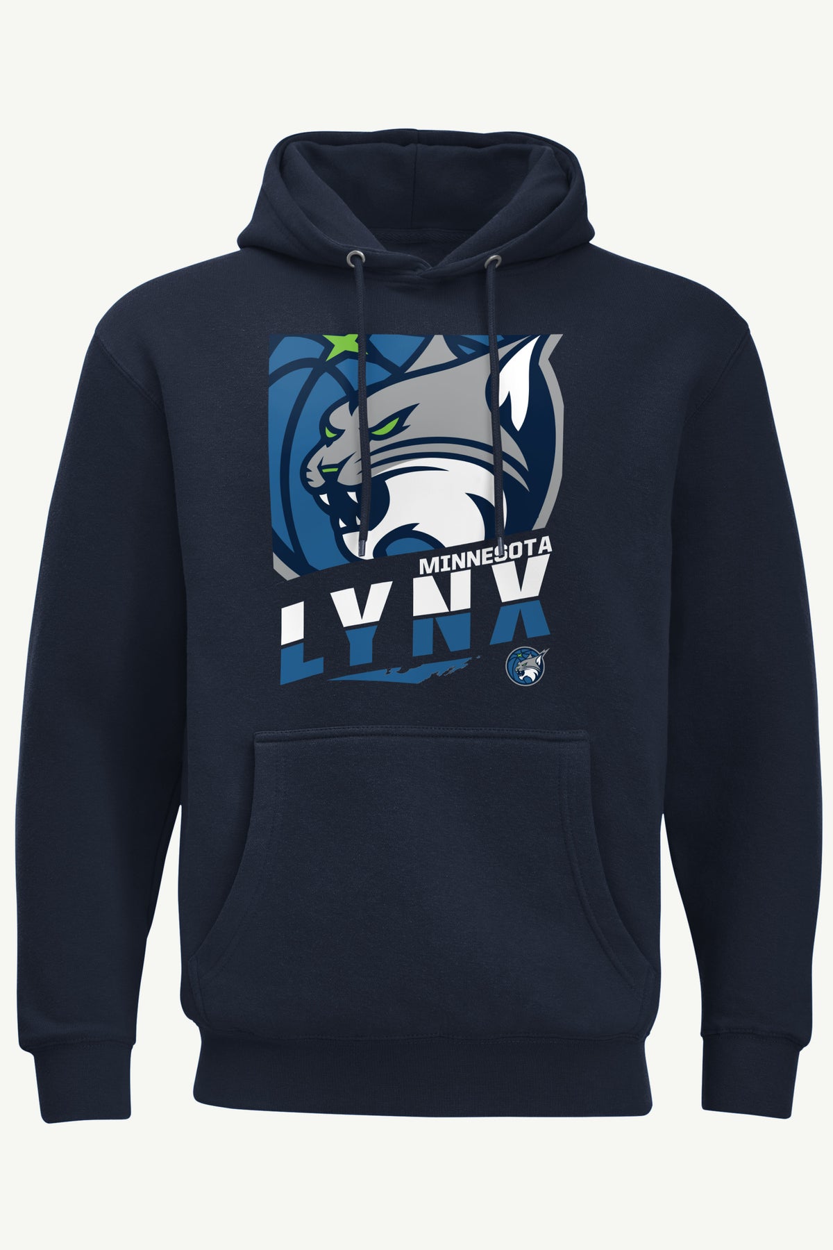 MENS MINNESOTA LYNX LOGO ZOOM PRINTED HOODIE View 1