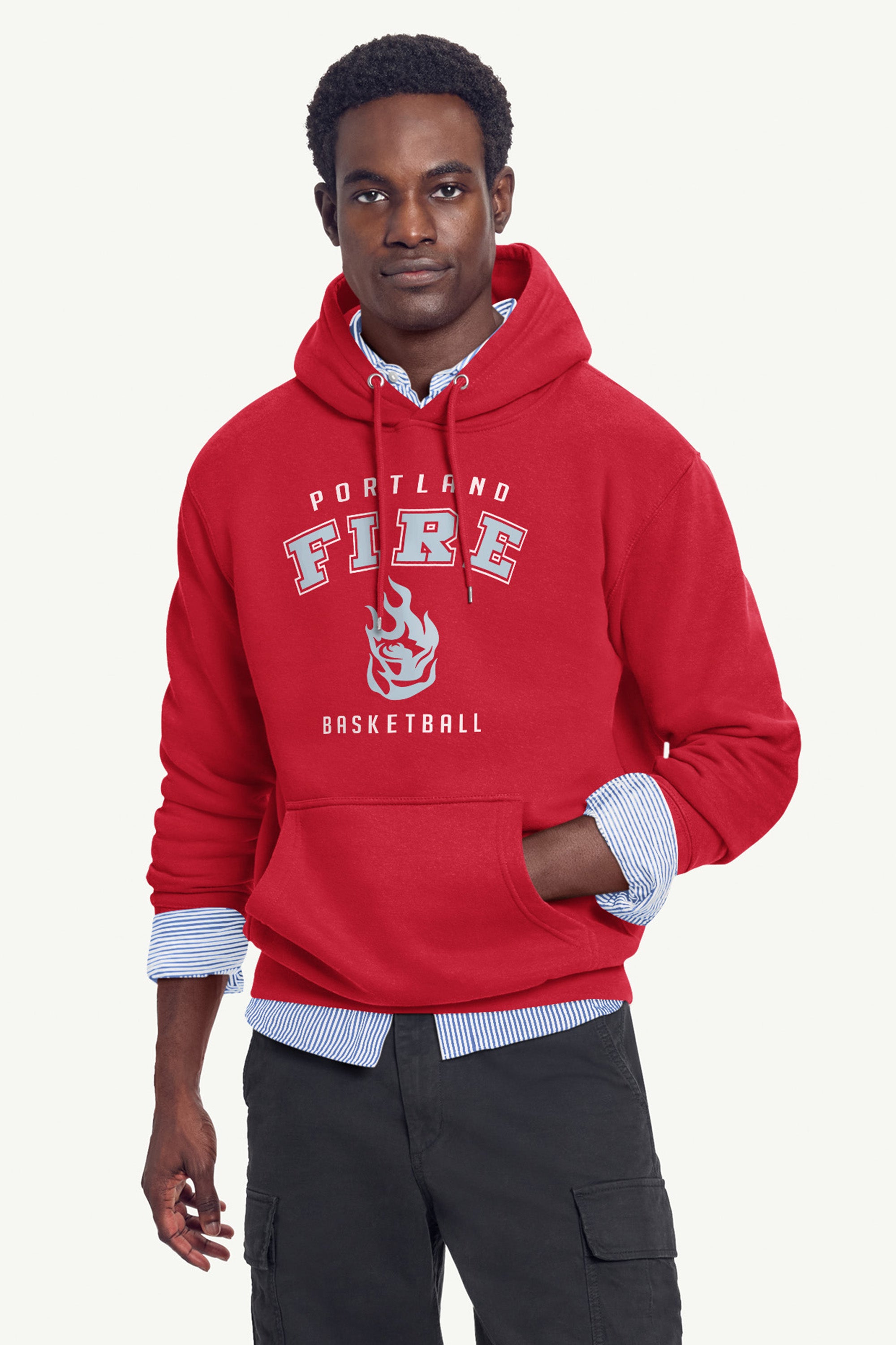 MENS PORTLAND FIRE LOGO HOODIE View 3