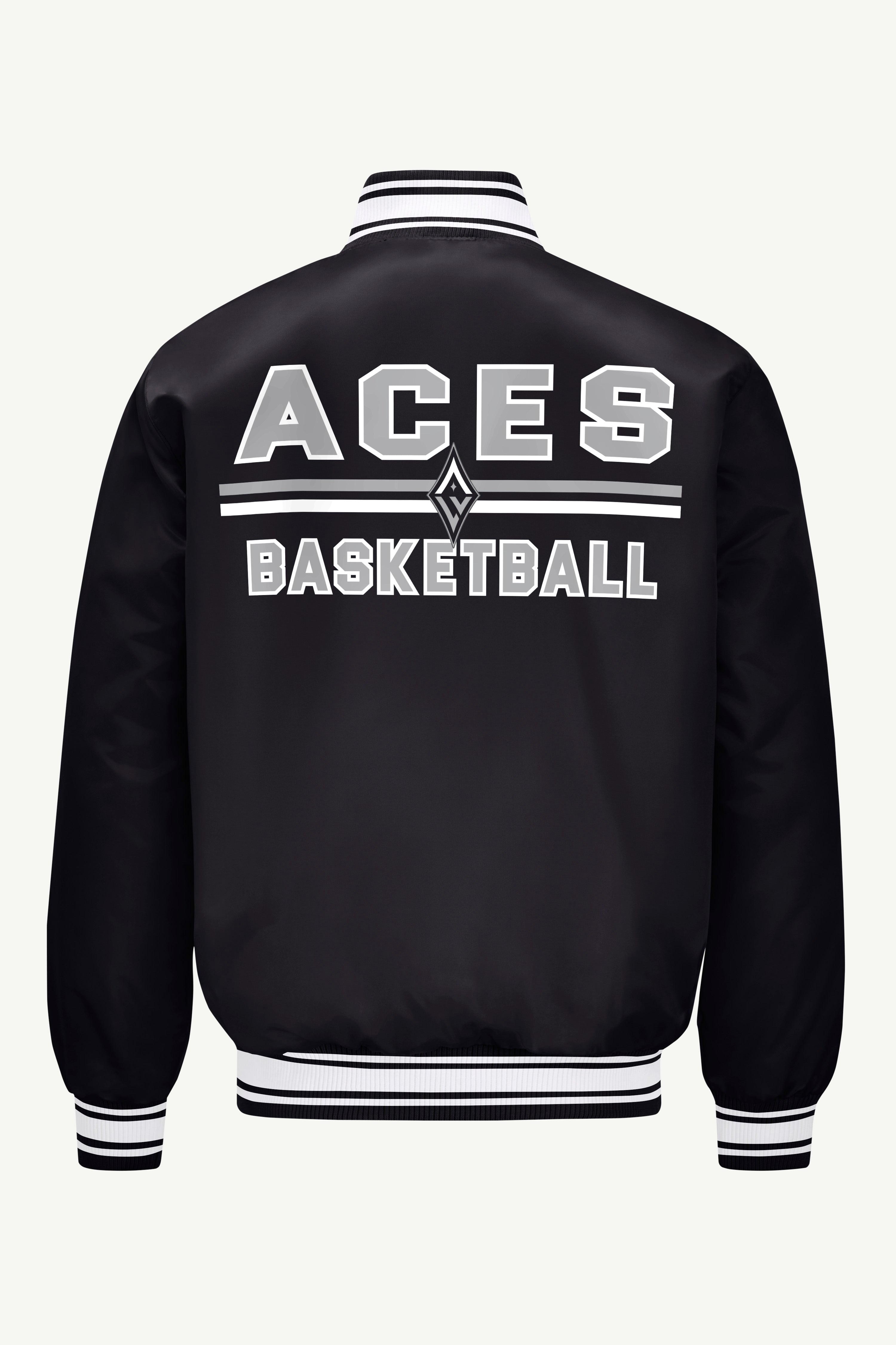 MENS WNBA LAS VEGAS ACES VARSITY JACKET View 2 | Las Vegas Aces
