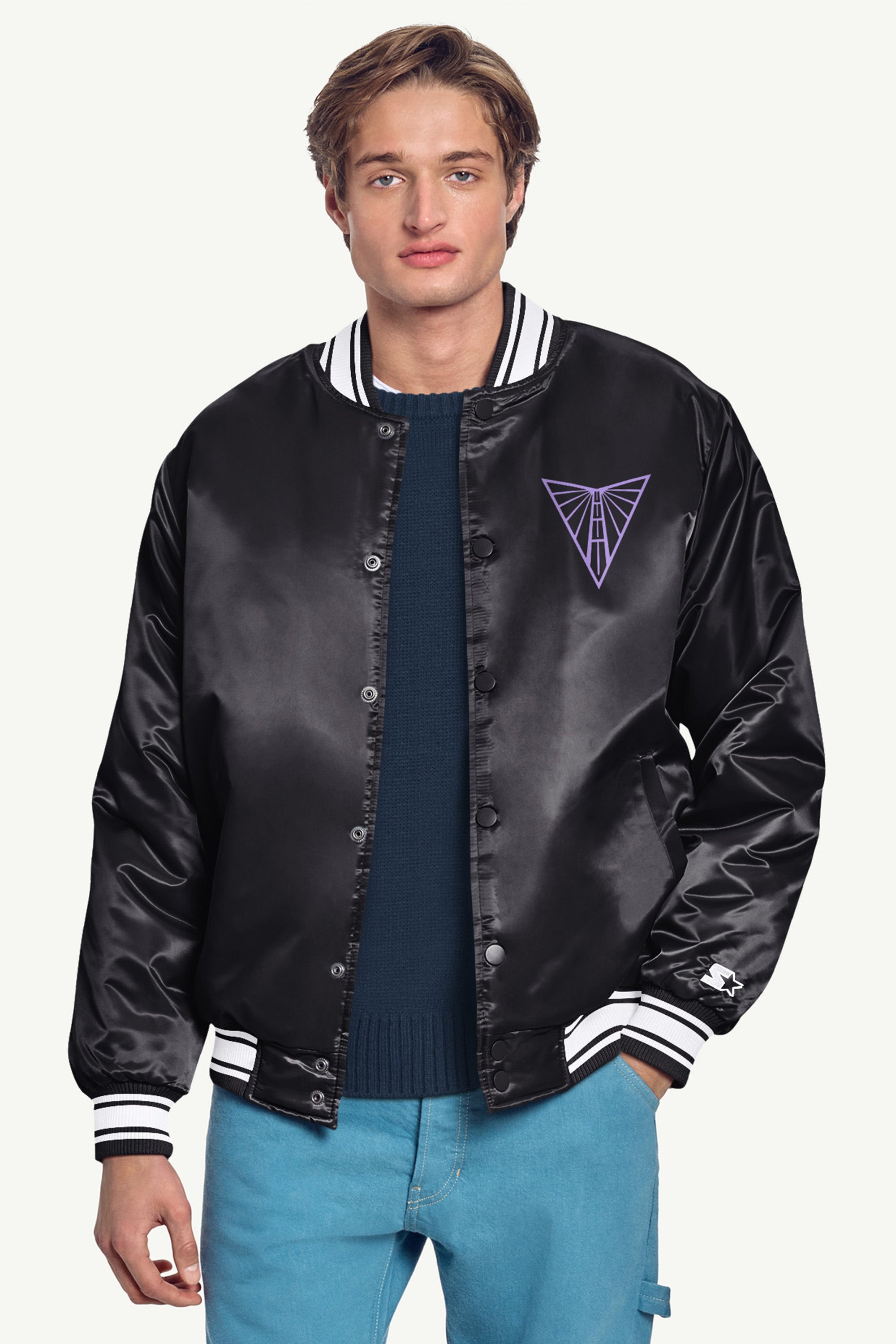 MENS WNBA GOLDEN STATE VALKYRIES VARSITY JACKET View 3 | Golden State Valkyries