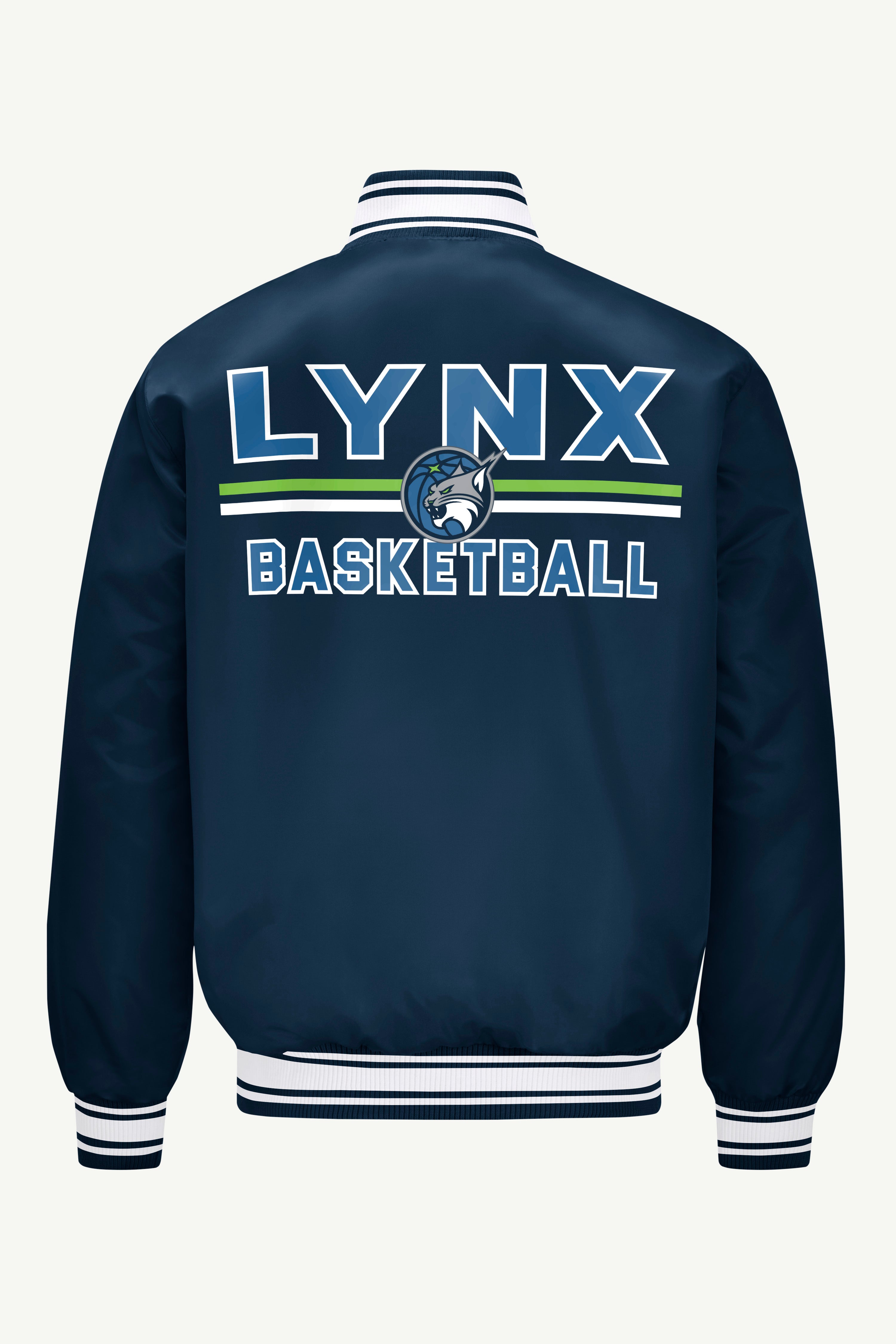 MENS WNBA MINNESOTA LYNX VARSITY JACKET View 2 | Minnesota Lynx