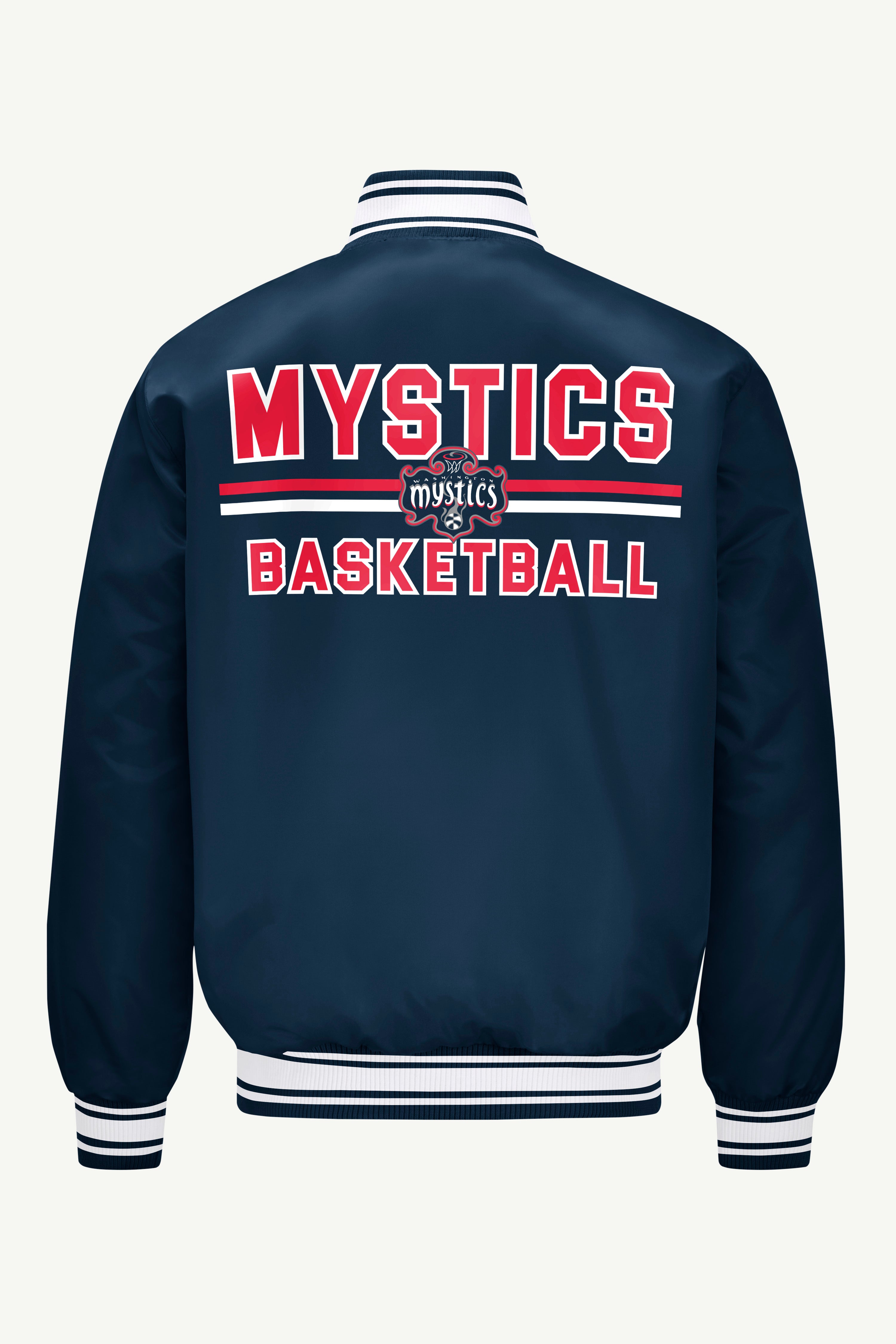 MENS WNBA WASHINGTON MYSTICS VARSITY JACKET View 2 | Washington Mystics
