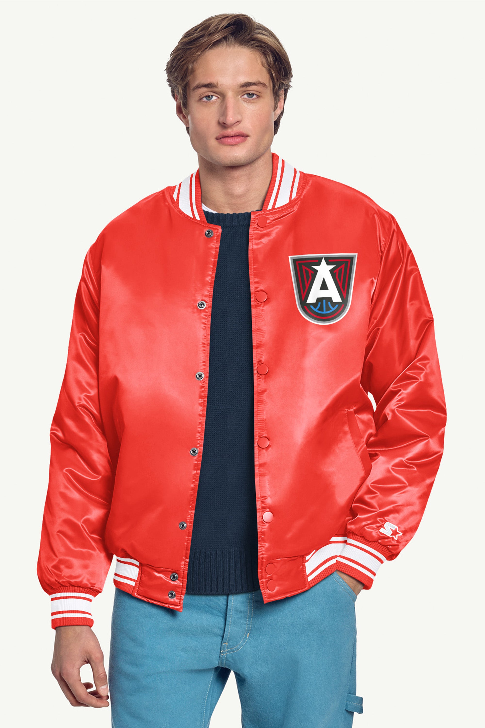 MENS WNBA ATLANTA DREAM VARSITY JACKET View 3 | Atlanta Dream
