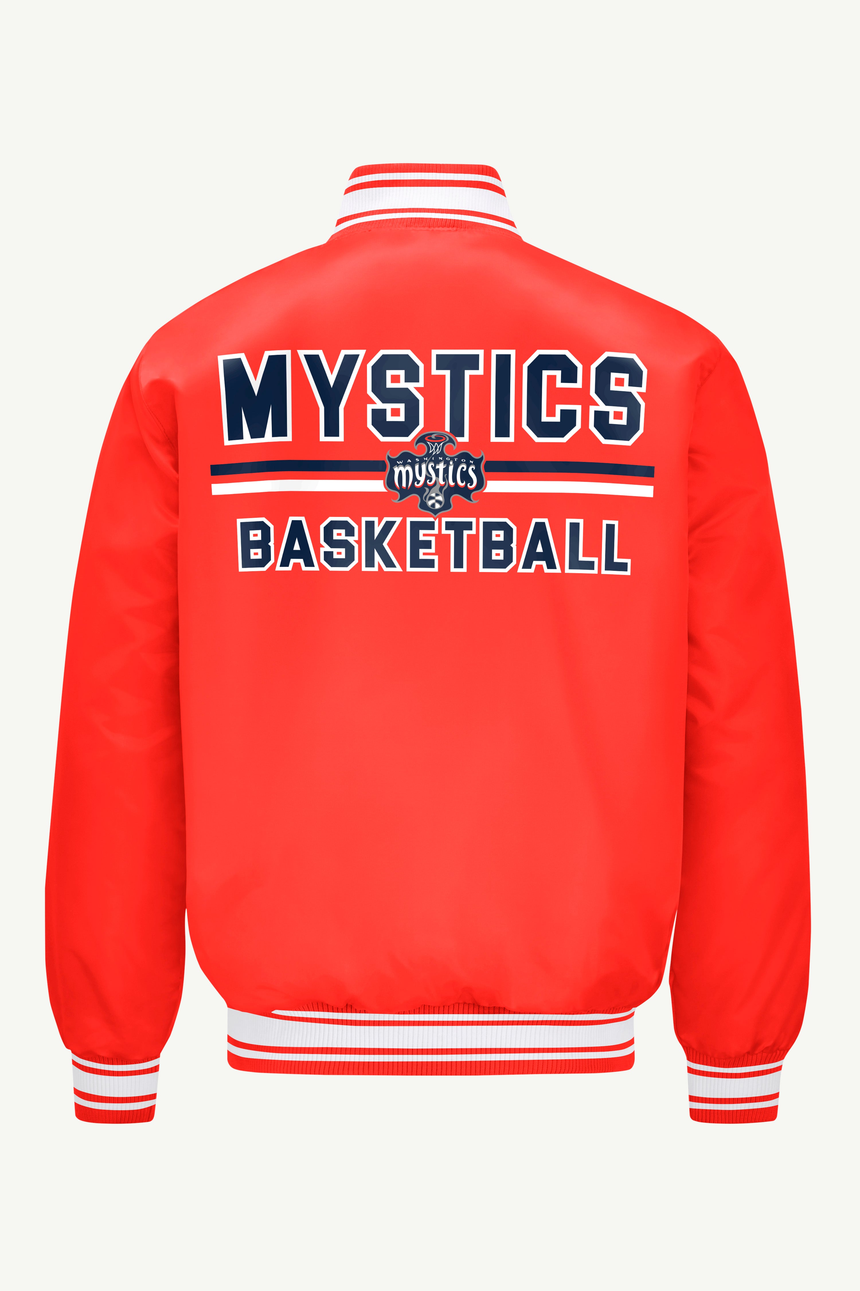 MENS WNBA WASHINGTON MYSTICS VARSITY JACKET View 2 | Washington Mystics