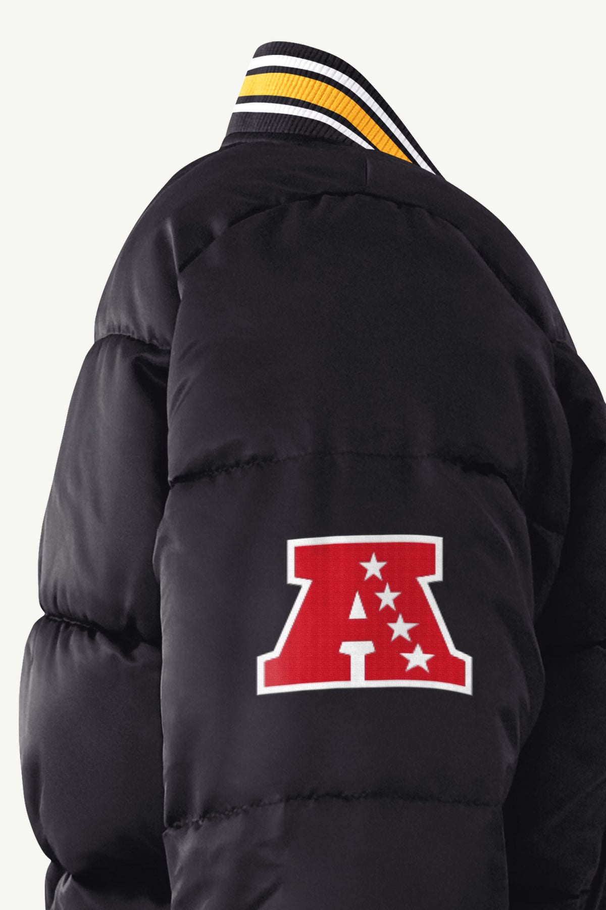 WOMENS PITTSBURGH STEELERS PUMP FAKE BUBBLE JACKET View 5 | Women's New Arrivals