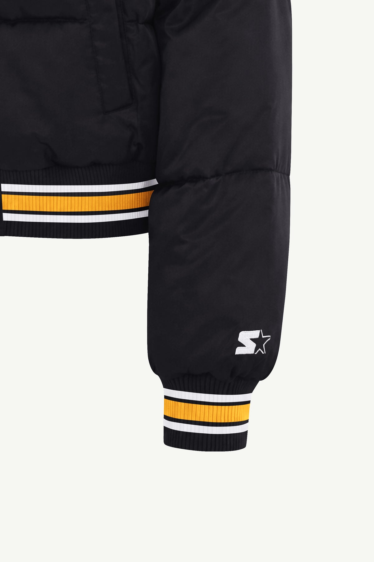 WOMENS PITTSBURGH STEELERS PUMP FAKE BUBBLE JACKET View 6 | Women's New Arrivals