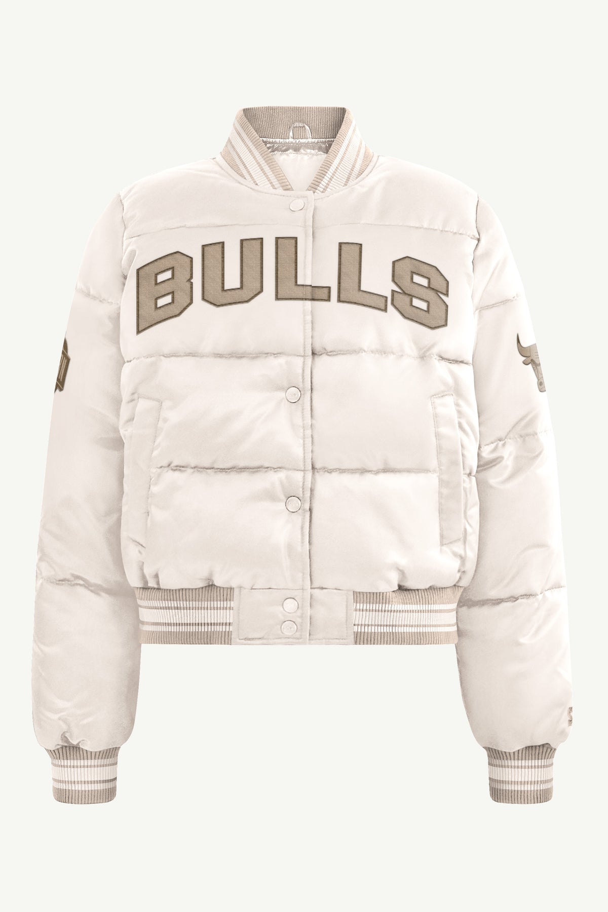 WOMENS CHICAGO BULLS PUMP FAKE JACKET View 2 | Chicago Bulls